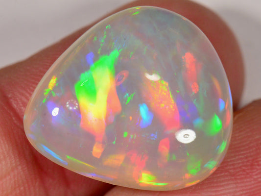21.7 Karat - Exquisiter Tropfenförmiger Äthiopischer Welo Opal