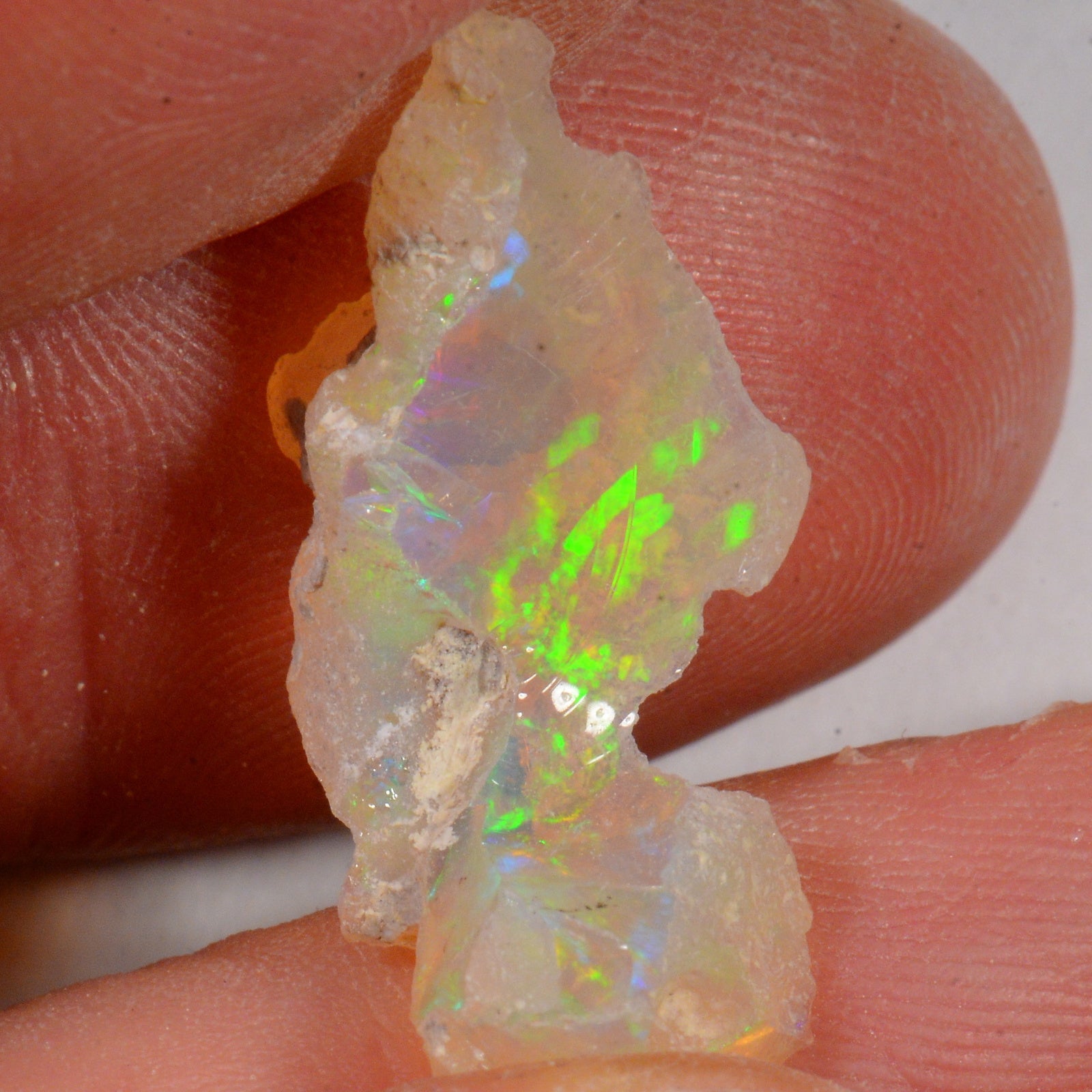 6.3 Karat - Roher Äthiopischer Welo Opal – natürlicher äthiopischer Welo Opal