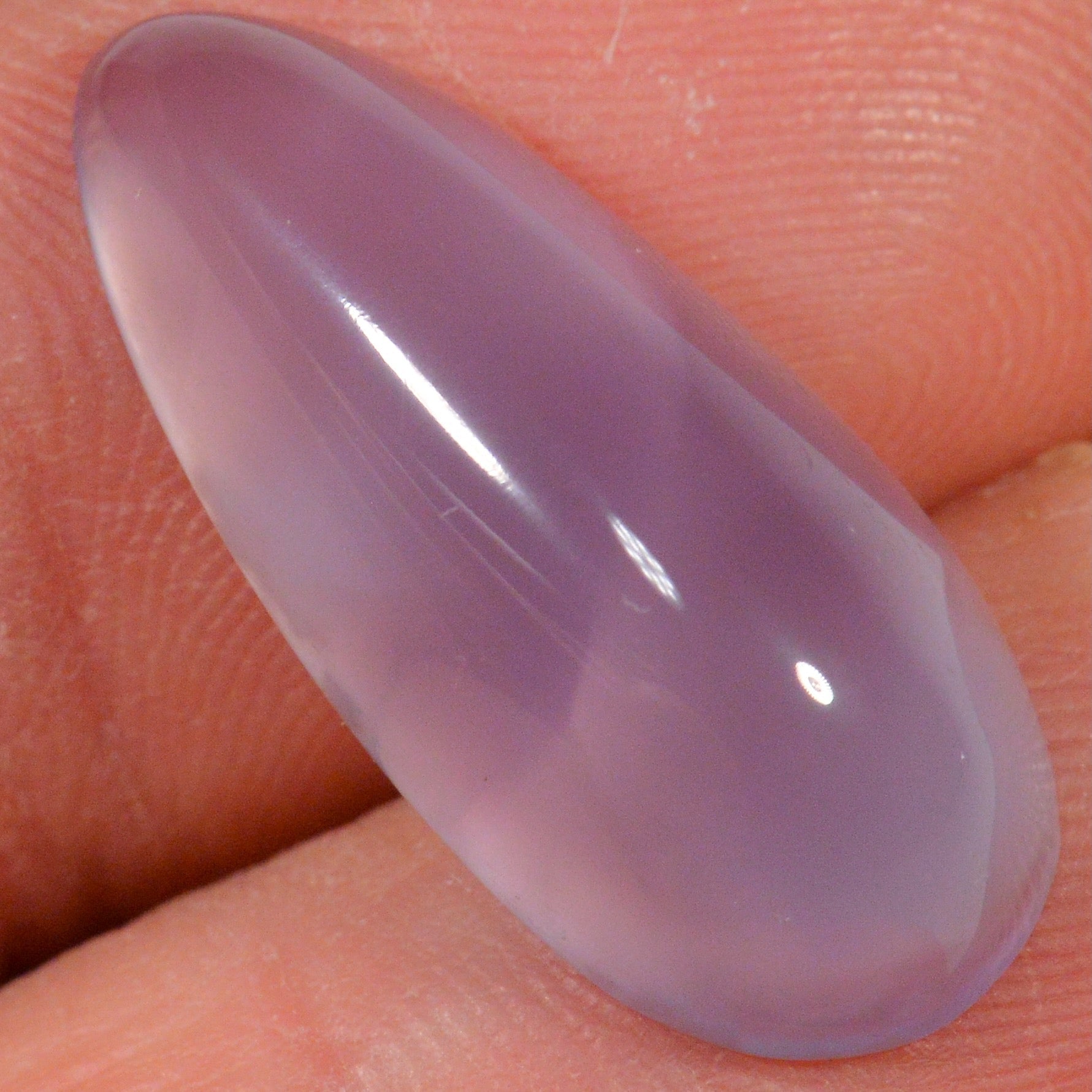 10 Karat - Lila / Lavender Chalzedon aus Äthiopien - DeinOpal