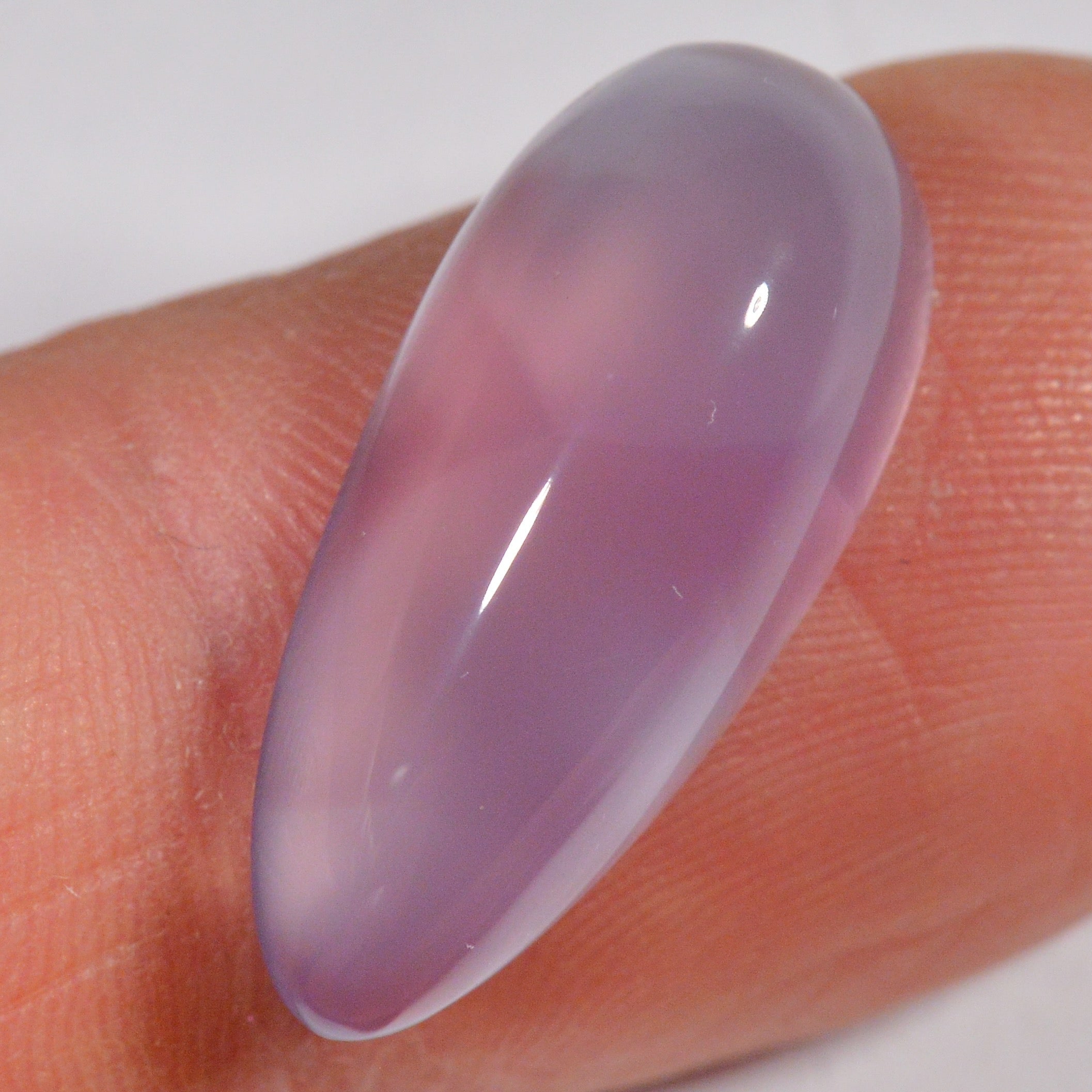 10 Karat - Lila / Lavender Chalzedon aus Äthiopien - DeinOpal