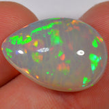 10.3 Karat - Farbintensiver Äthiopischer Welo Opal - Teil - Zellenmuster - DeinOpal