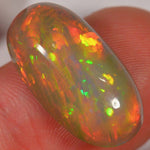 10.5 Carat - Natural dark Ethiopian Welo Opal — natural untreated Ethiopian Welo opal