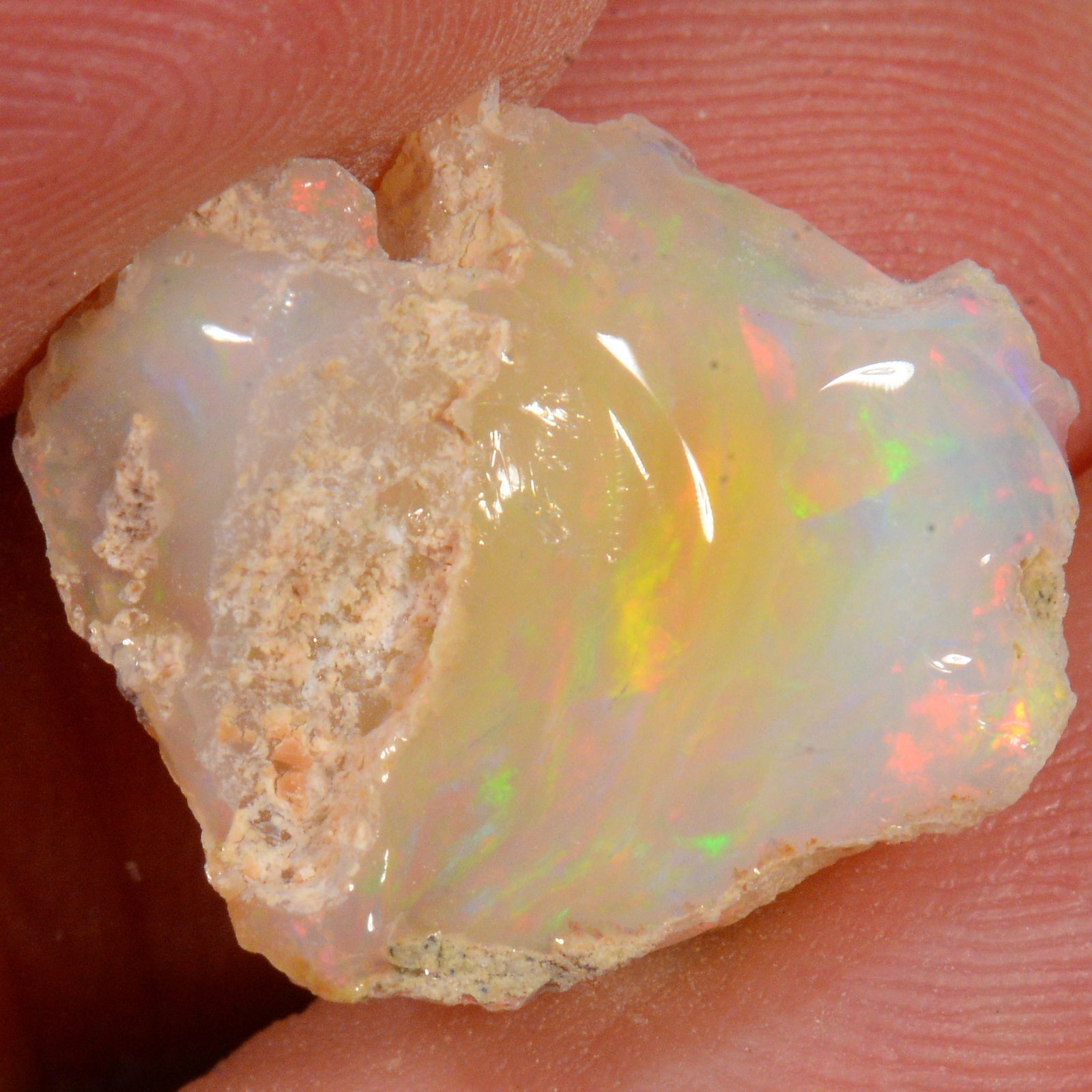 10.5 Karat - Roher Äthiopischer Welo Opal - DeinOpal