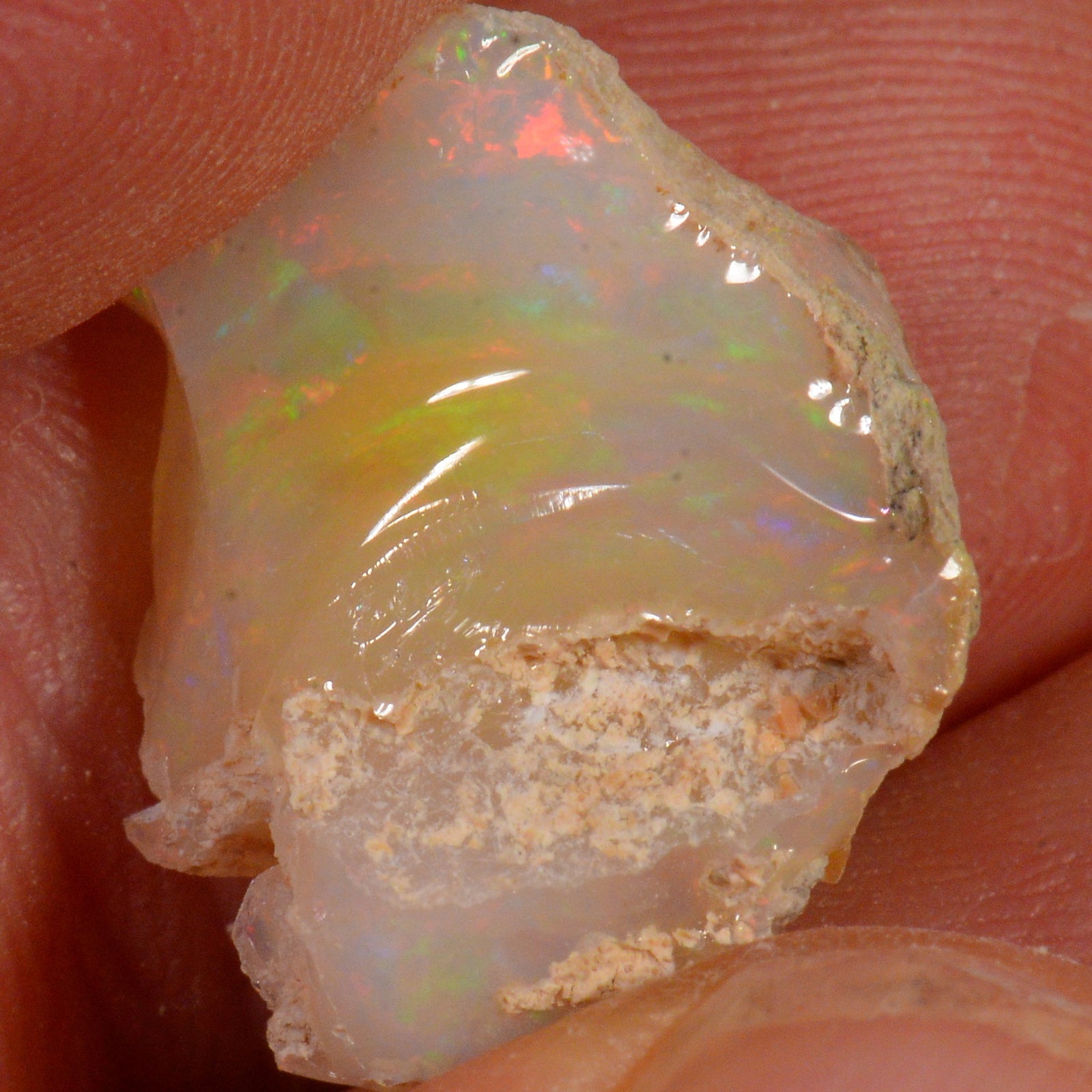 10.5 Karat - Roher Äthiopischer Welo Opal - DeinOpal