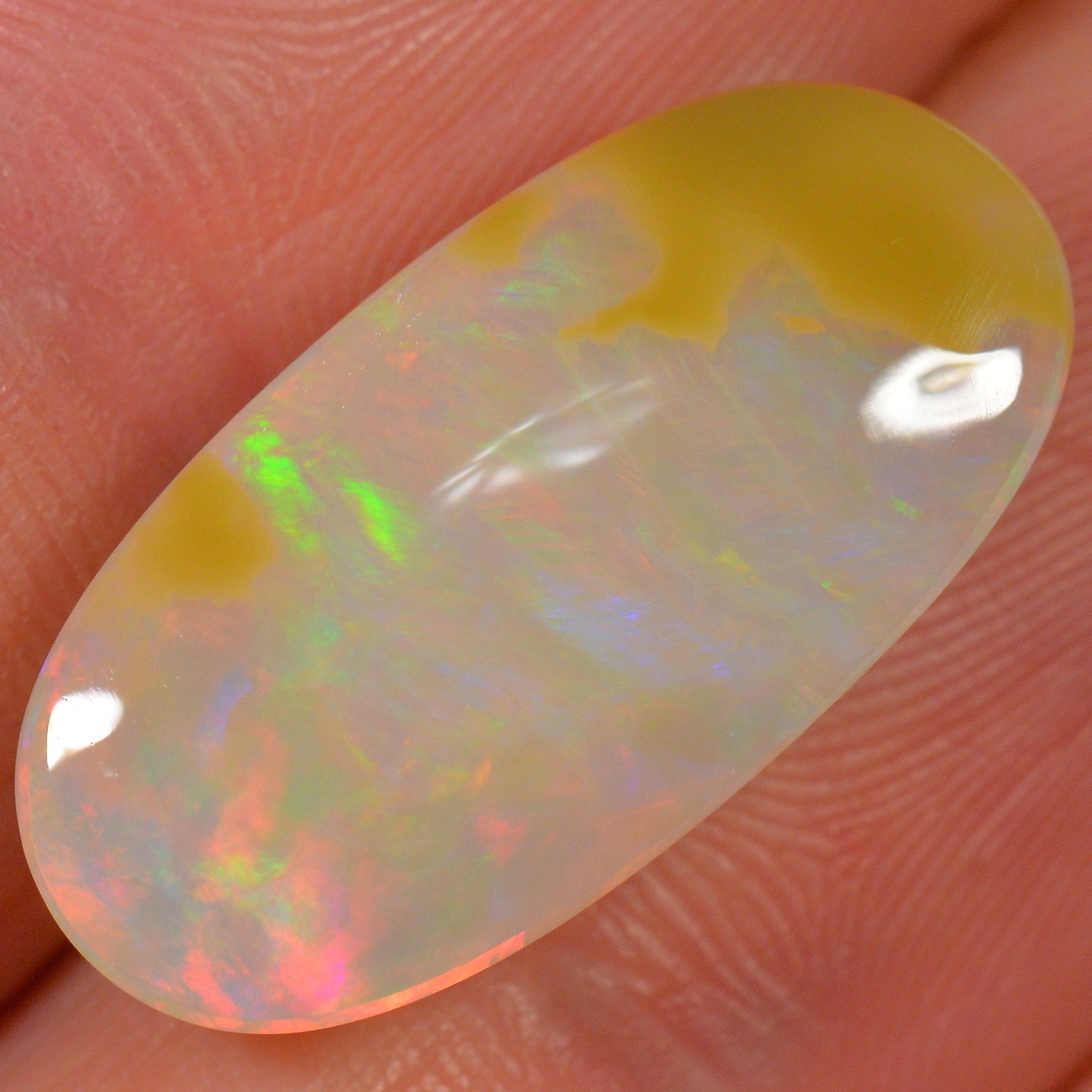 10.6 Carat - Reds - Ethiopian Welo Opal — natural untreated Ethiopian Welo opal