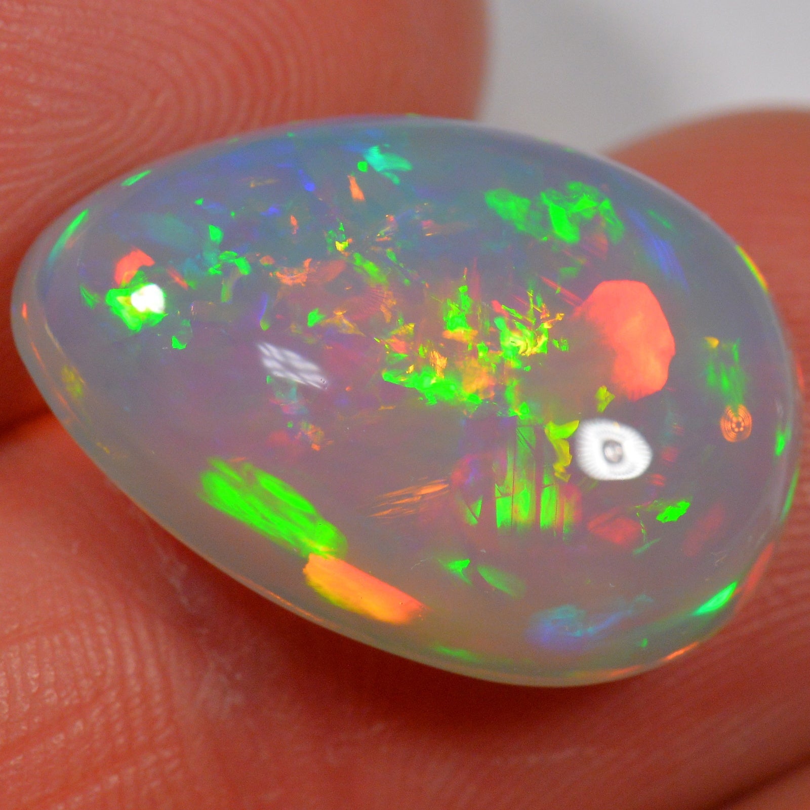 11 Carat Ethiopian Welo Opal — natural untreated Ethiopian Welo opal