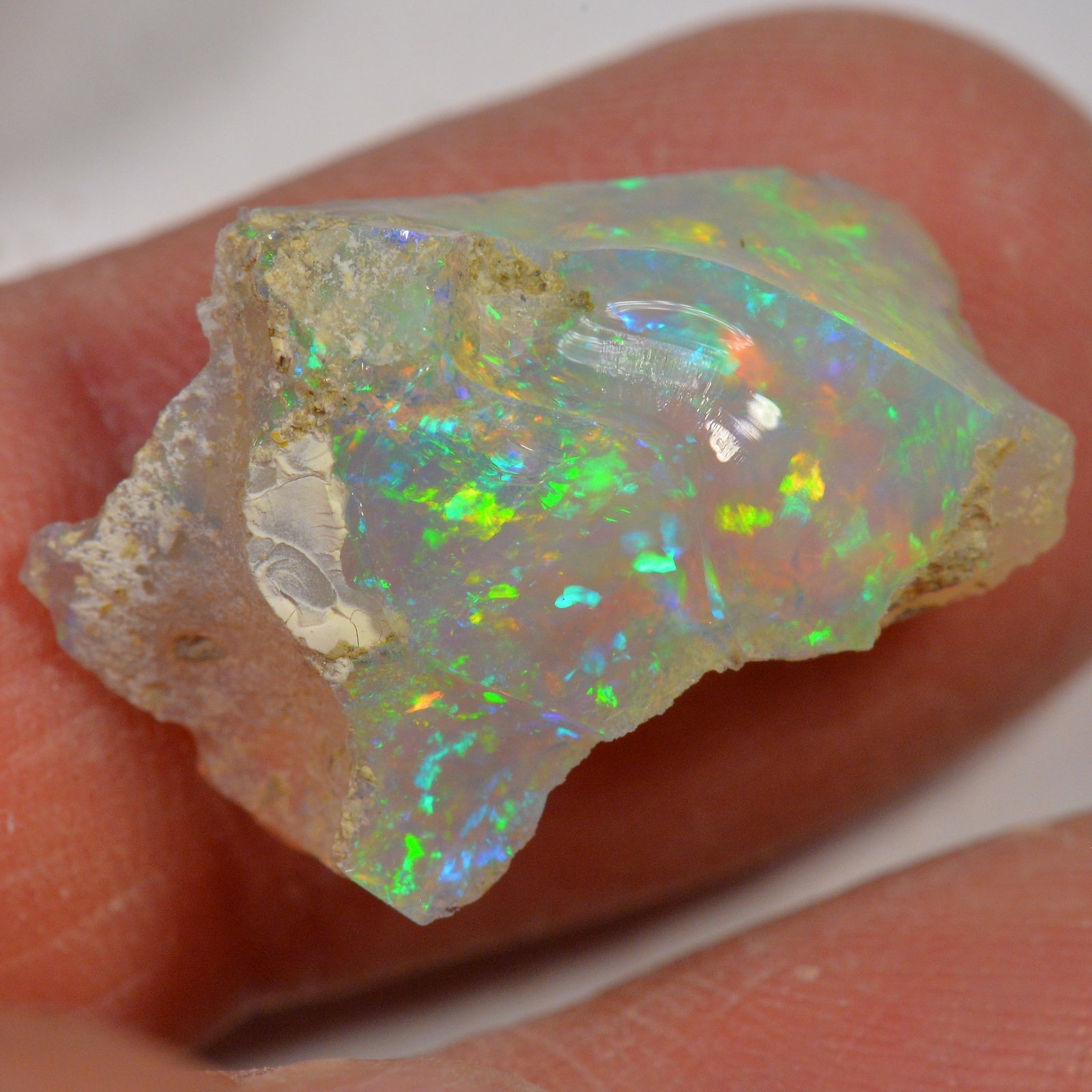 11.4 Karat - Roher Äthiopischer Welo Opal - DeinOpal