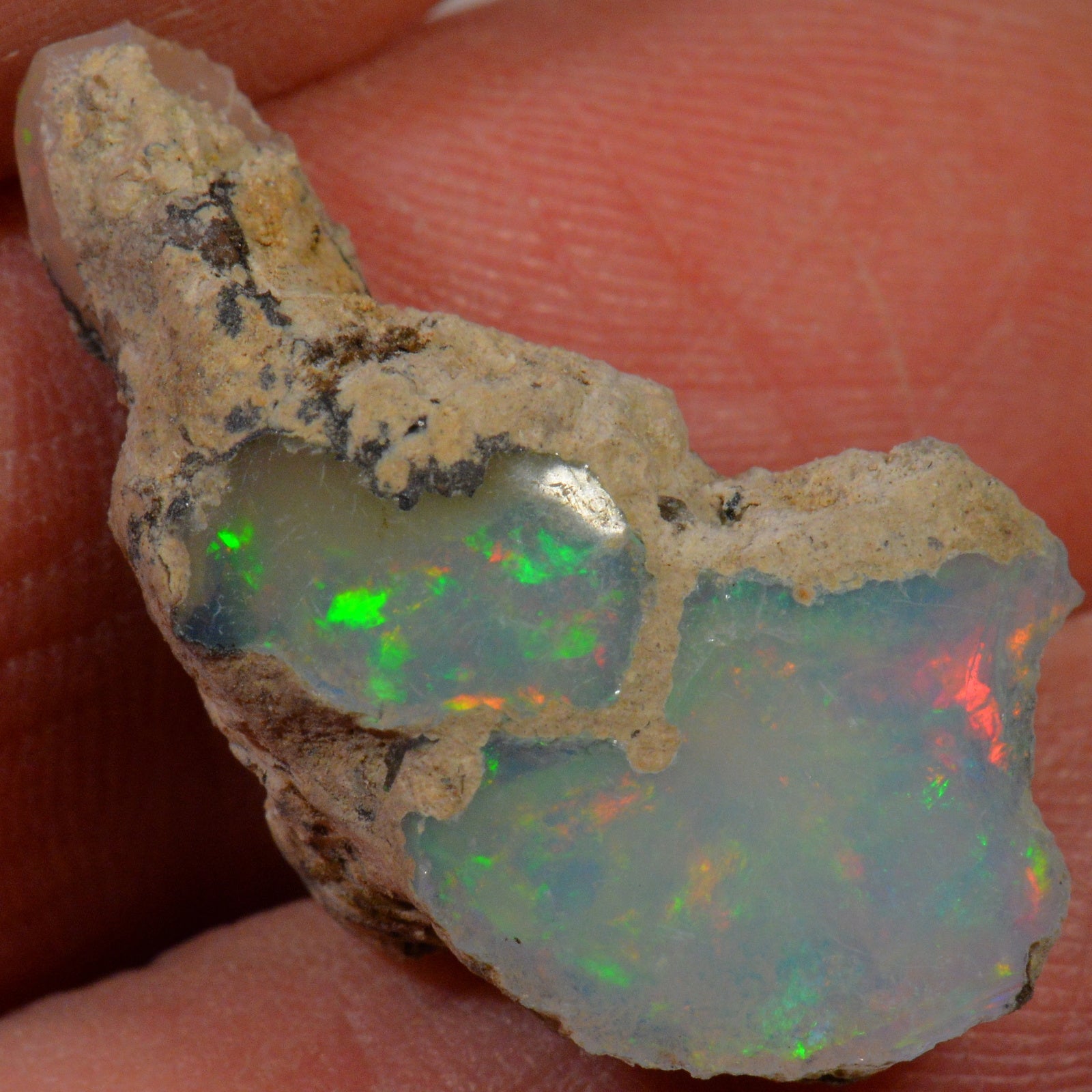 11.6 Karat - Roher Äthiopischer Welo Opal - DeinOpal