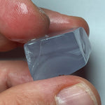 12 Gramm - Roher eisblauer Chalzedon aus Äthiopien - DeinOpal