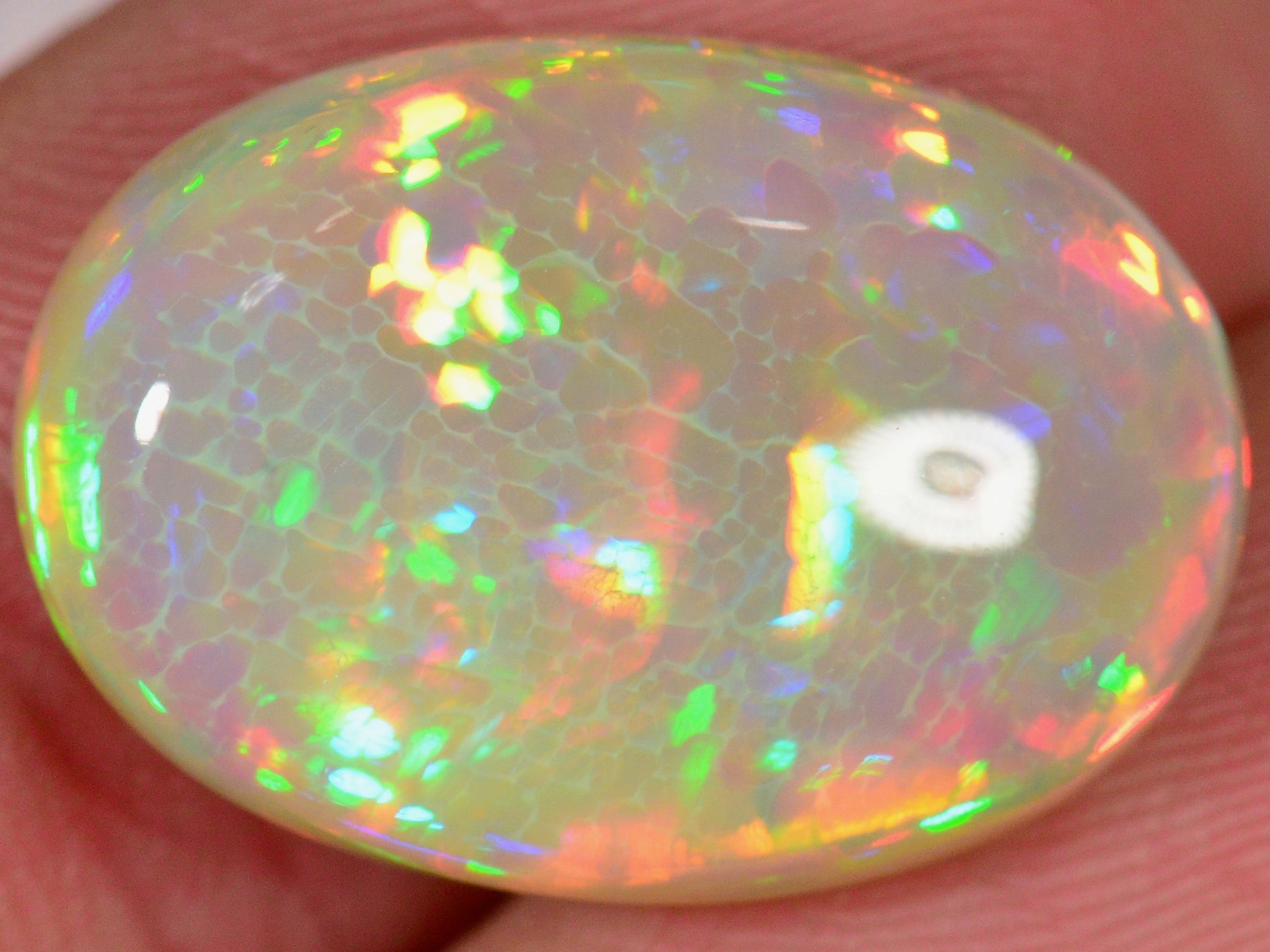 12.2 Karat - Äthiopischer Welo Opal mit Schönem Muster - DeinOpal