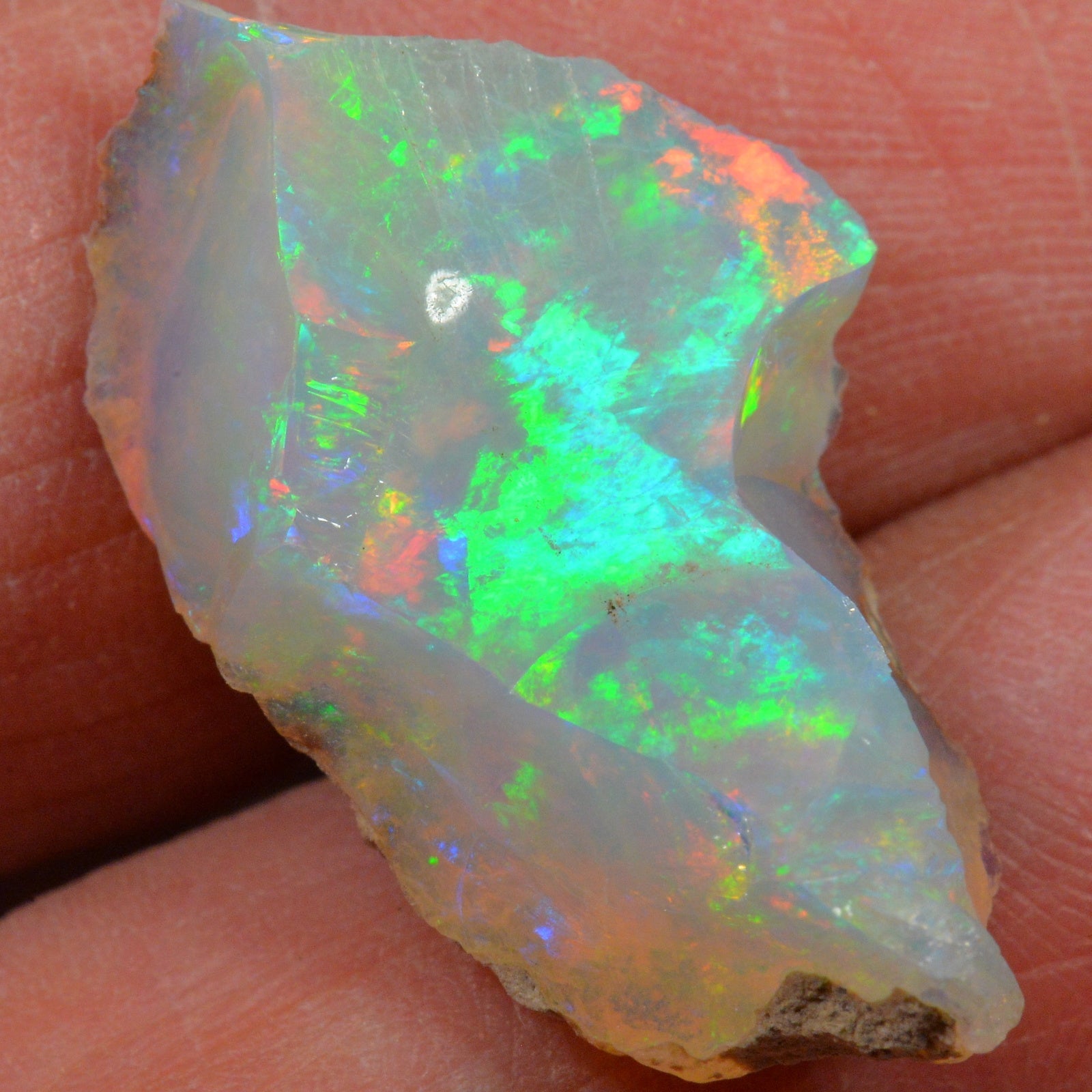 12.8 Karat - Roher Äthiopischer Welo Opal - DeinOpal