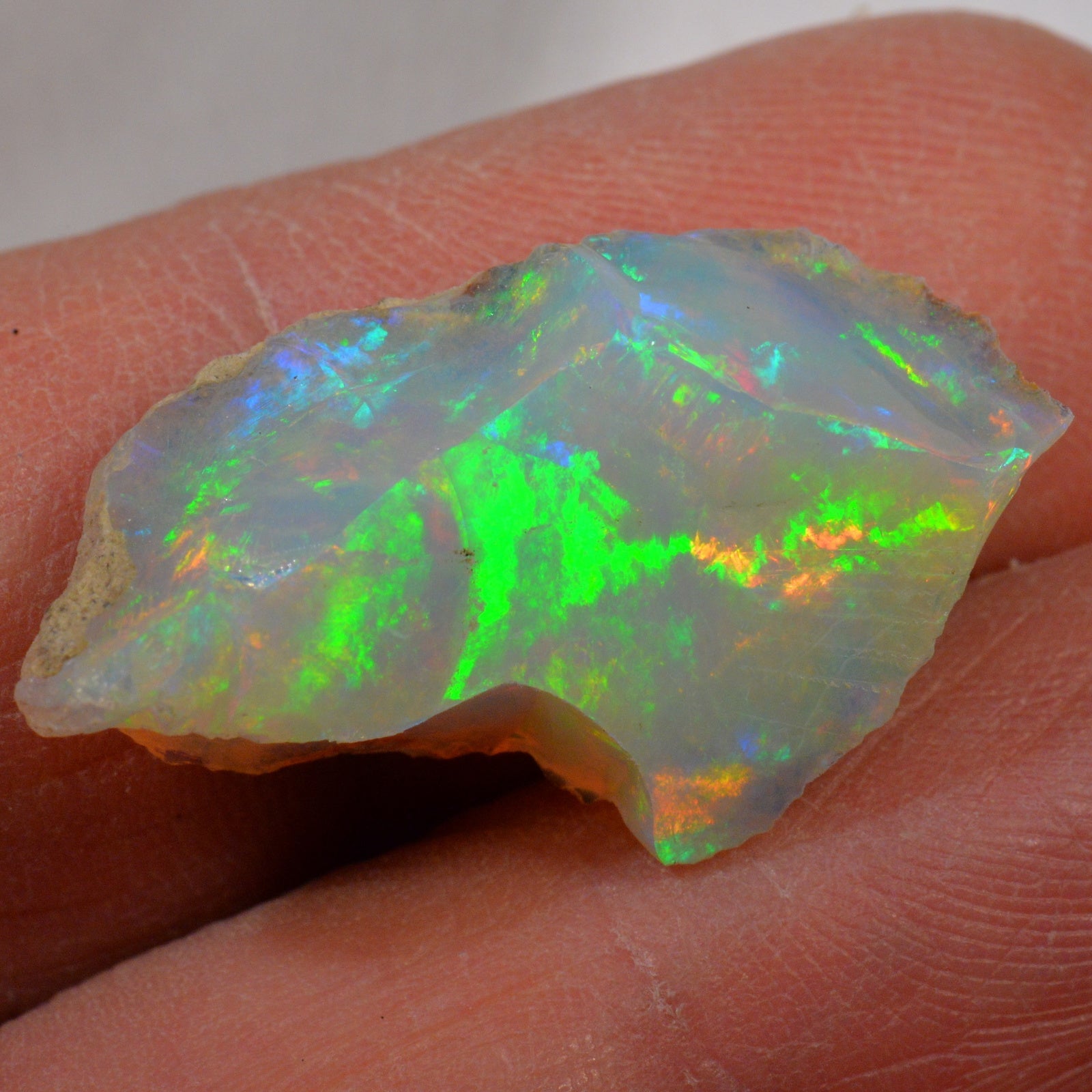 12.8 Karat - Roher Äthiopischer Welo Opal - DeinOpal