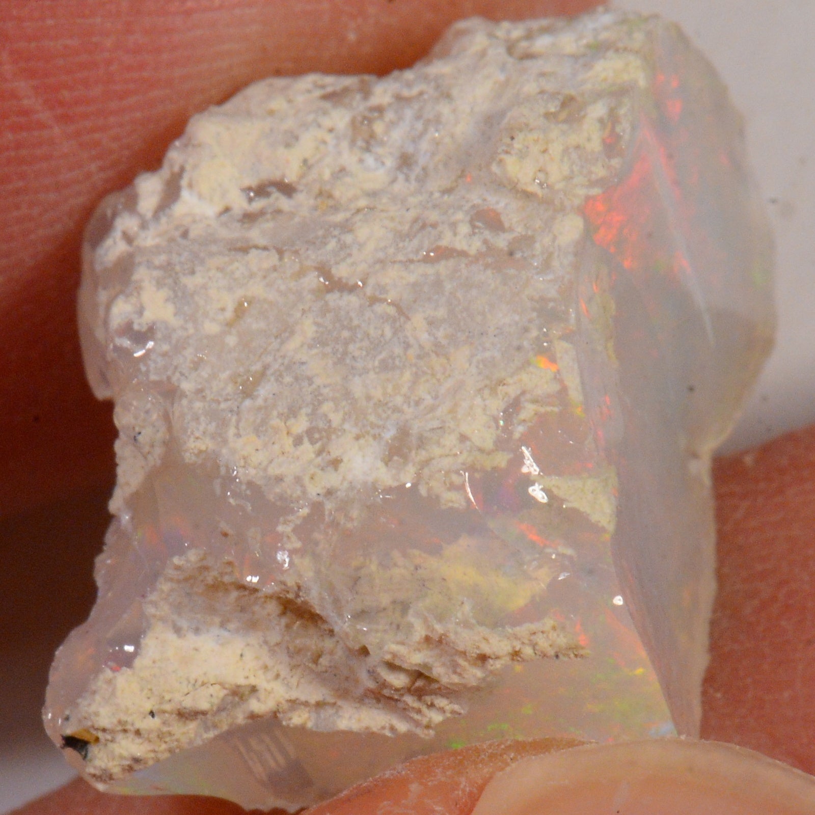 13 Karat - Roher Äthiopischer Welo Opal - DeinOpal