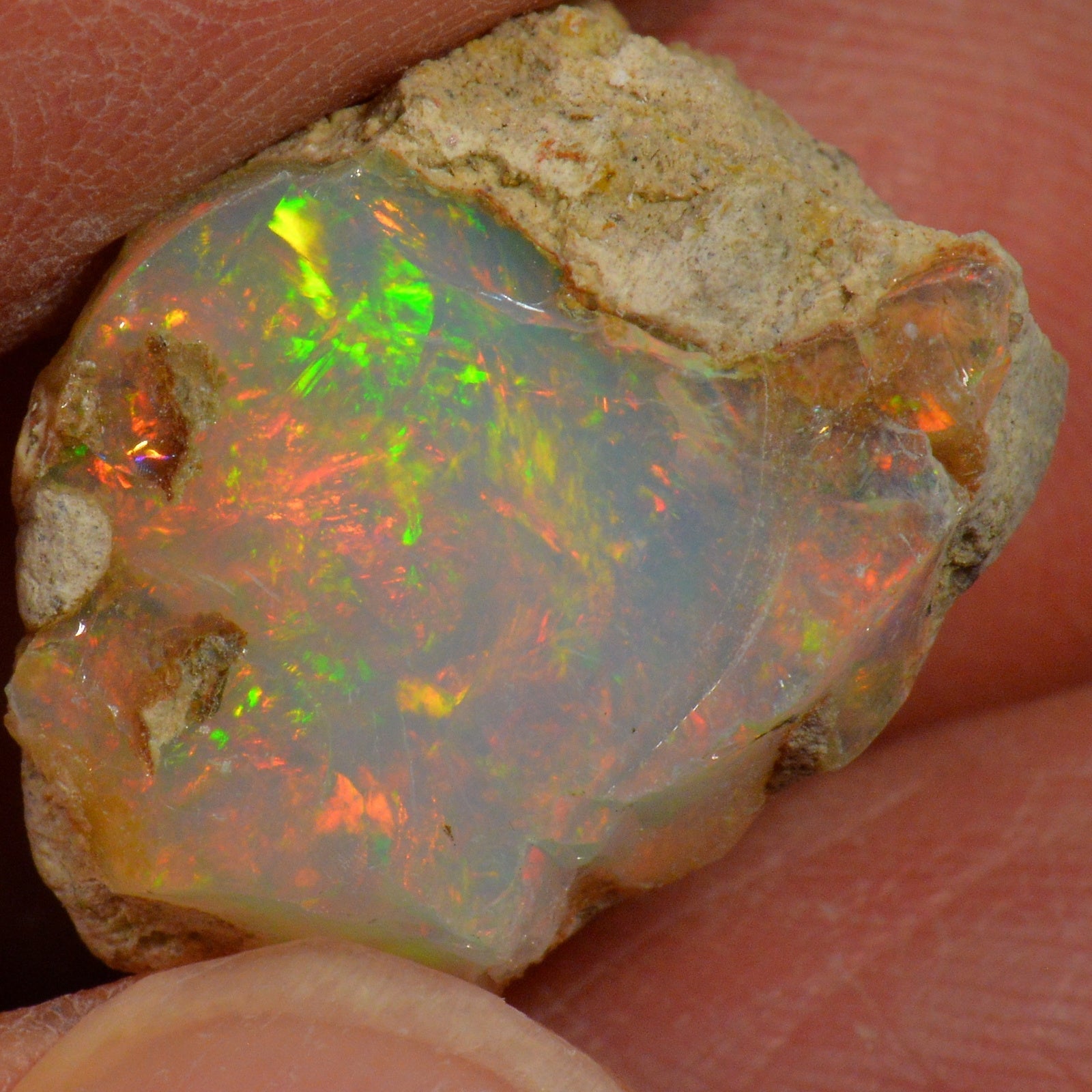 13 Karat - Roher Äthiopischer Welo Opal - DeinOpal