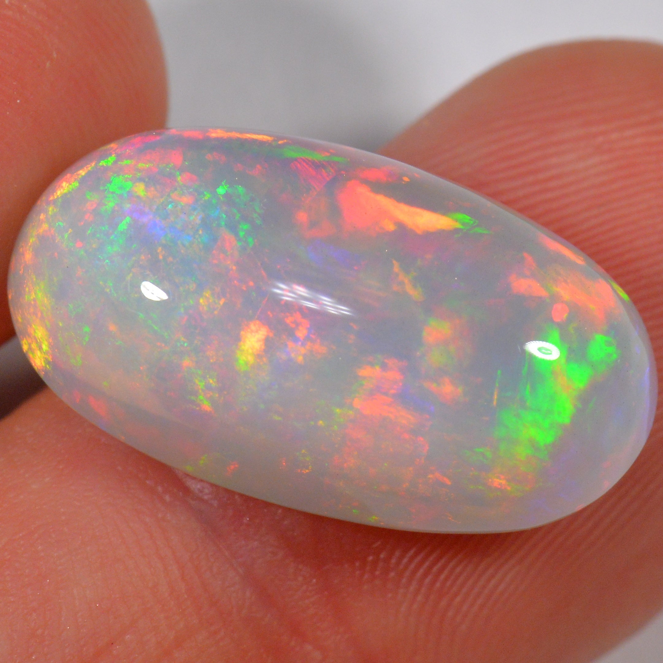 13 Karat - Schöner Ovaler Äthiopischer Welo Opal - DeinOpal