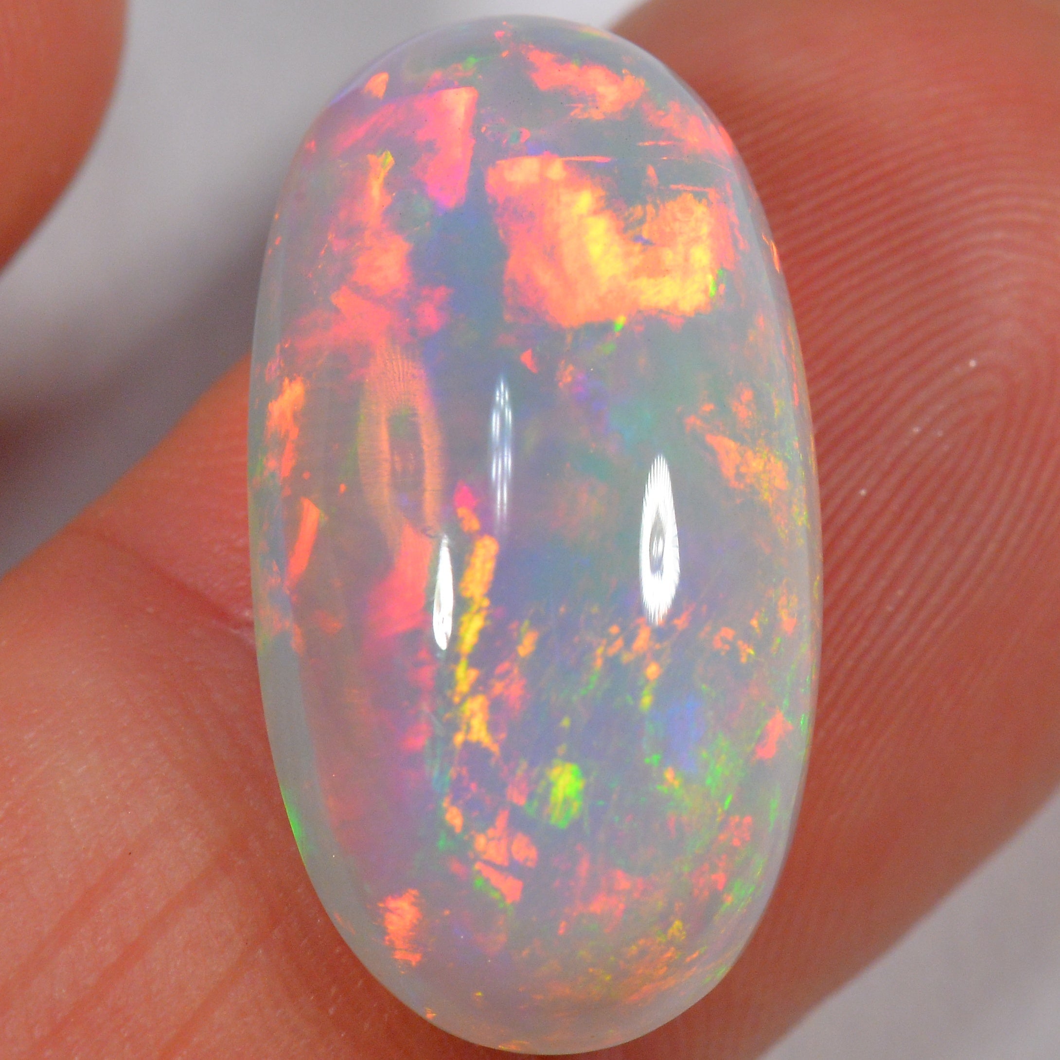 13 Karat - Schöner Ovaler Äthiopischer Welo Opal - DeinOpal