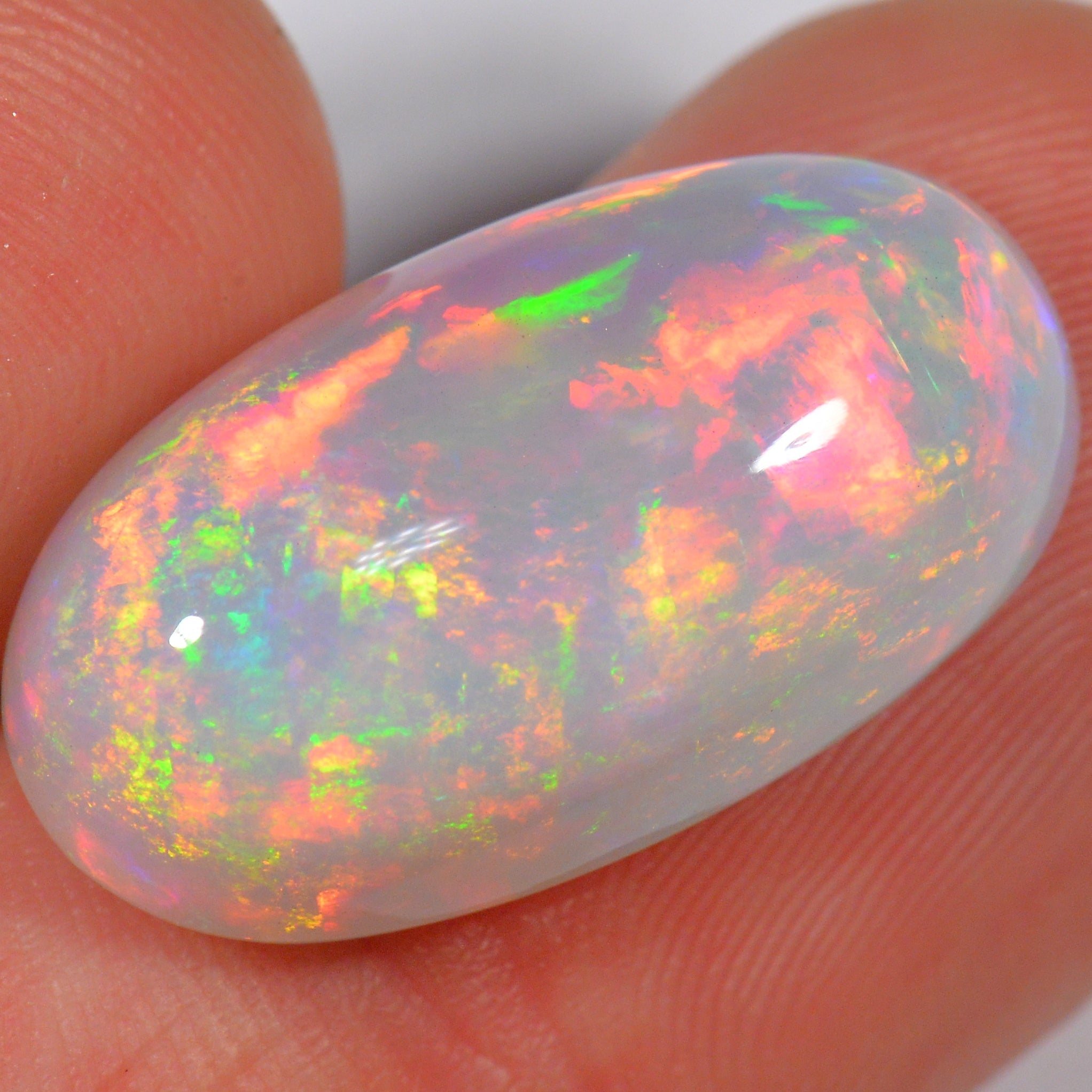 13 Karat - Schöner Ovaler Äthiopischer Welo Opal - DeinOpal