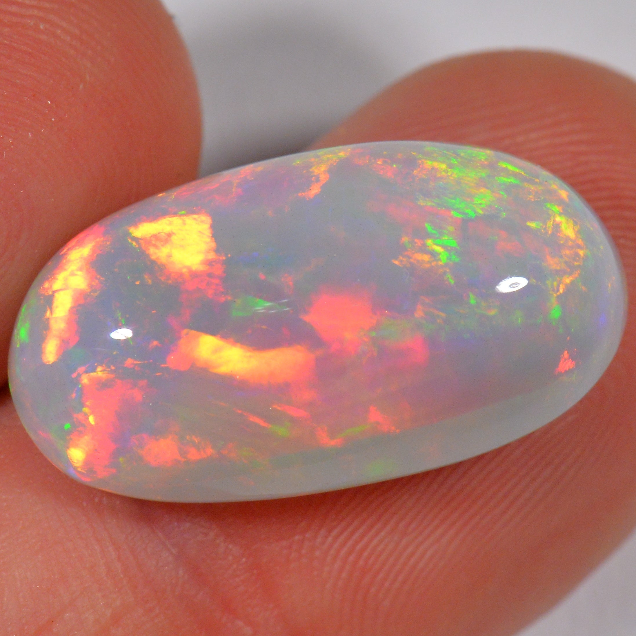 13 Karat - Schöner Ovaler Äthiopischer Welo Opal - DeinOpal