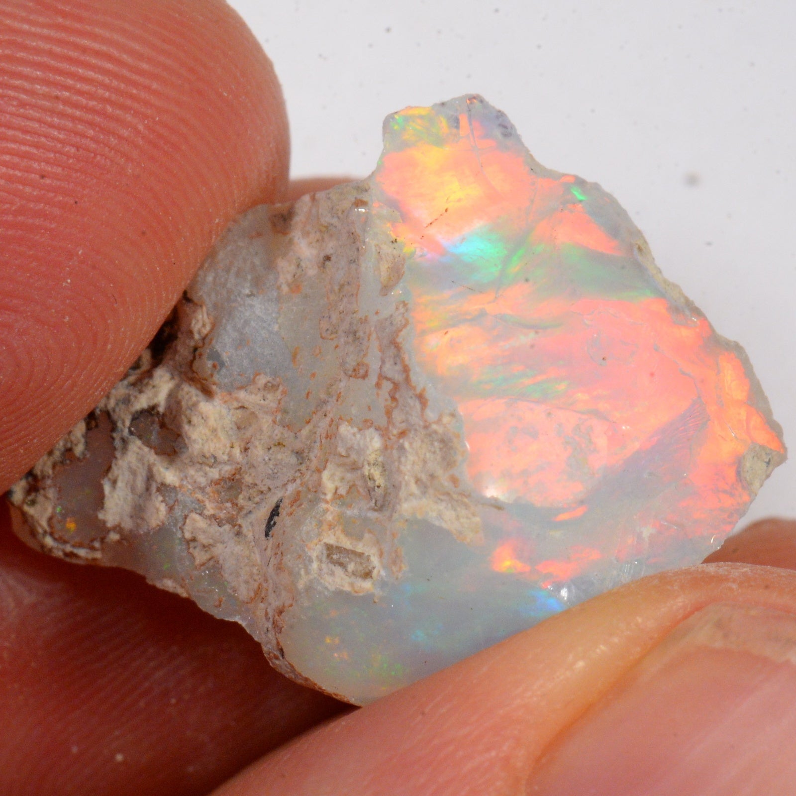 13.8 Karat - Roher Äthiopischer Welo Opal - DeinOpal
