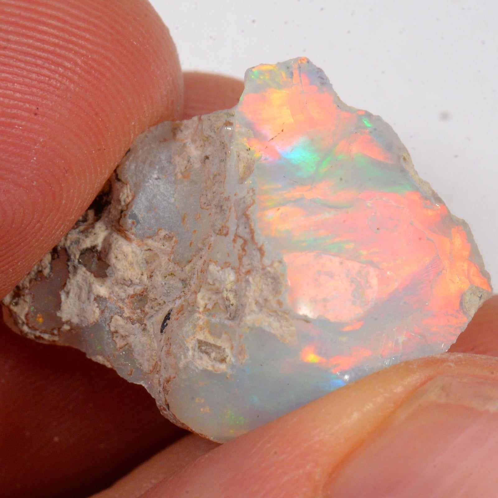 13.8 Karat - Roher Äthiopischer Welo Opal - DeinOpal