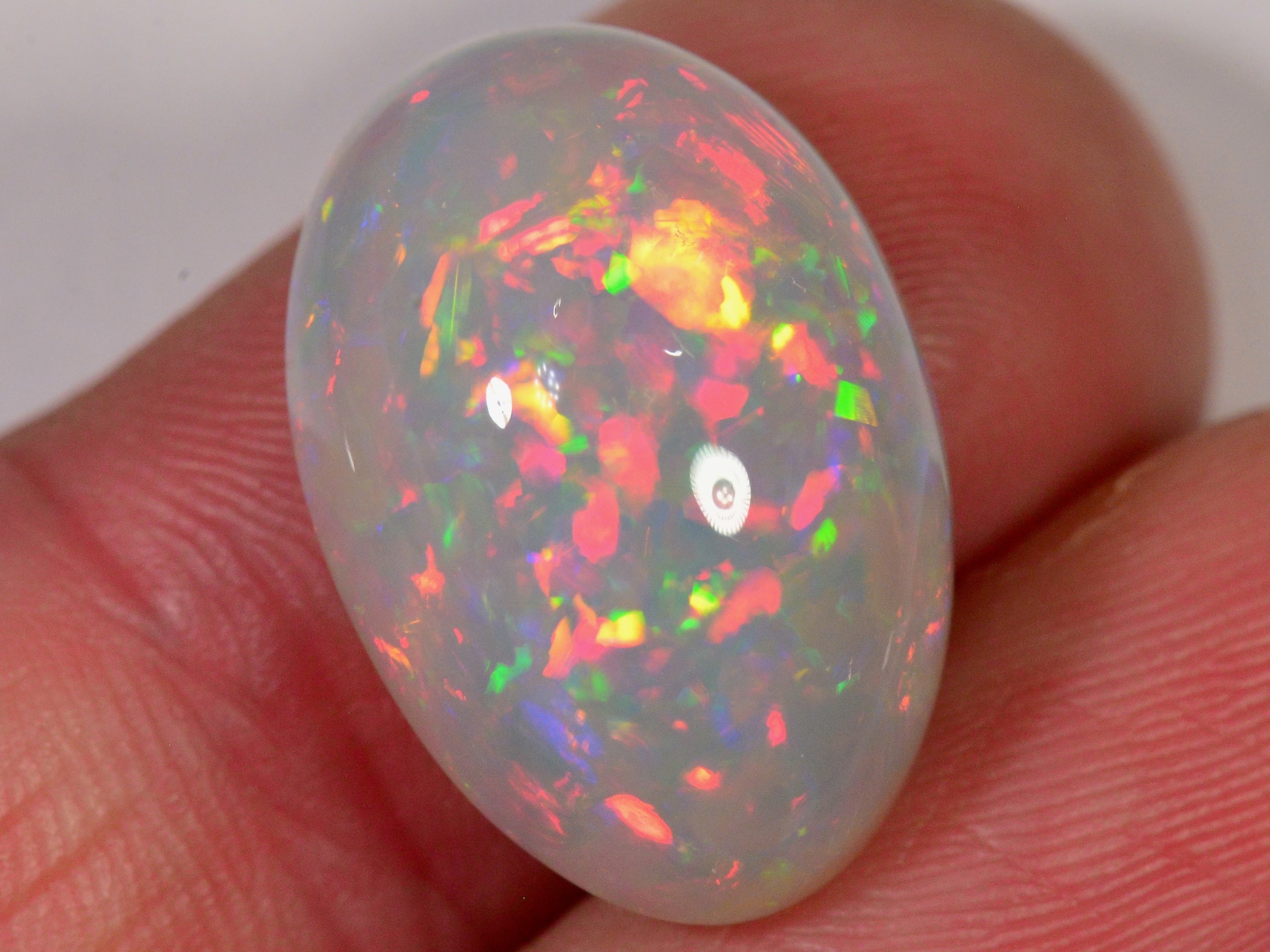 14.4 Karat - Sehr schöner Äthiopischer Welo Opal mit Chaff - Pattern - DeinOpal