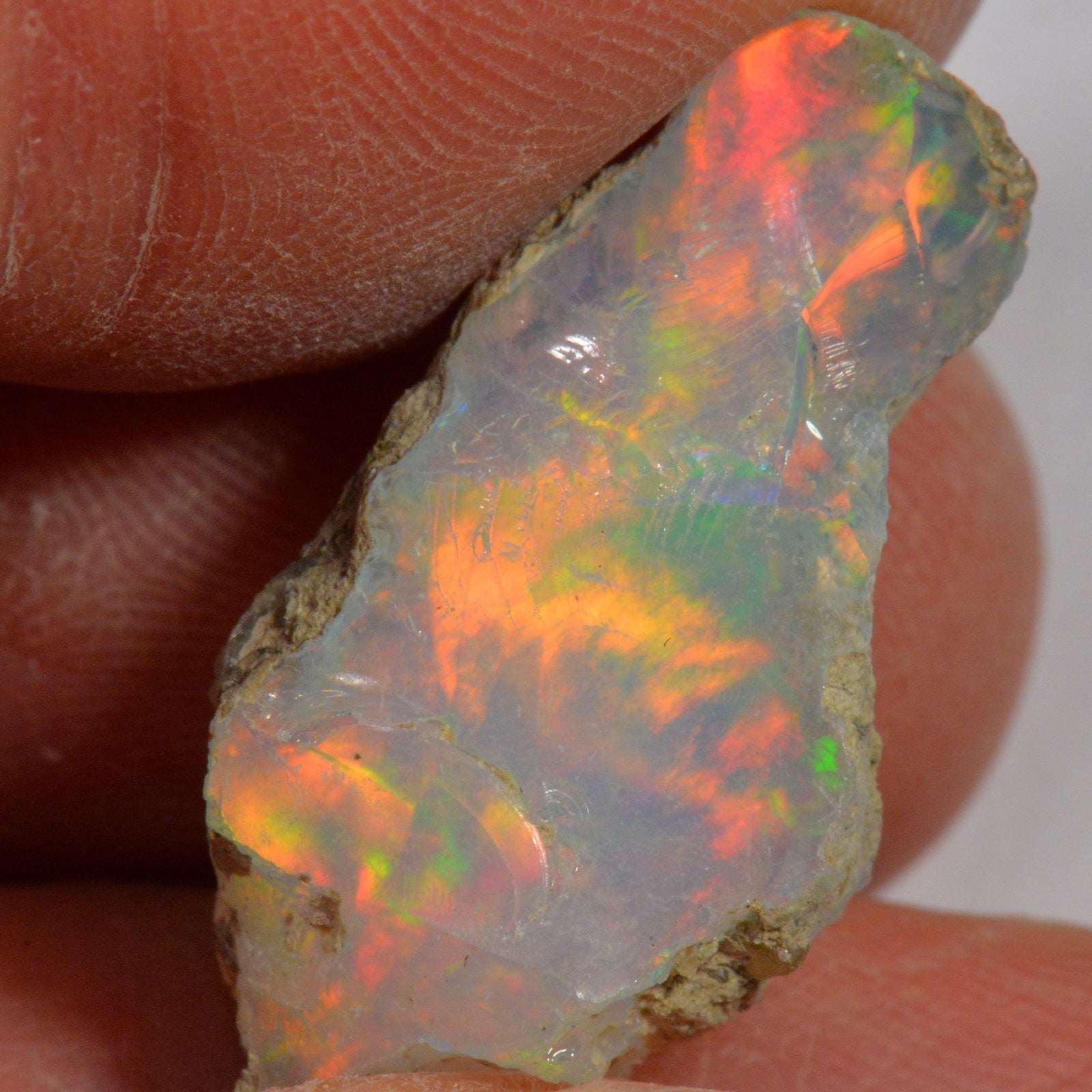 14.9 Karat - Roher Äthiopischer Welo Opal - DeinOpal