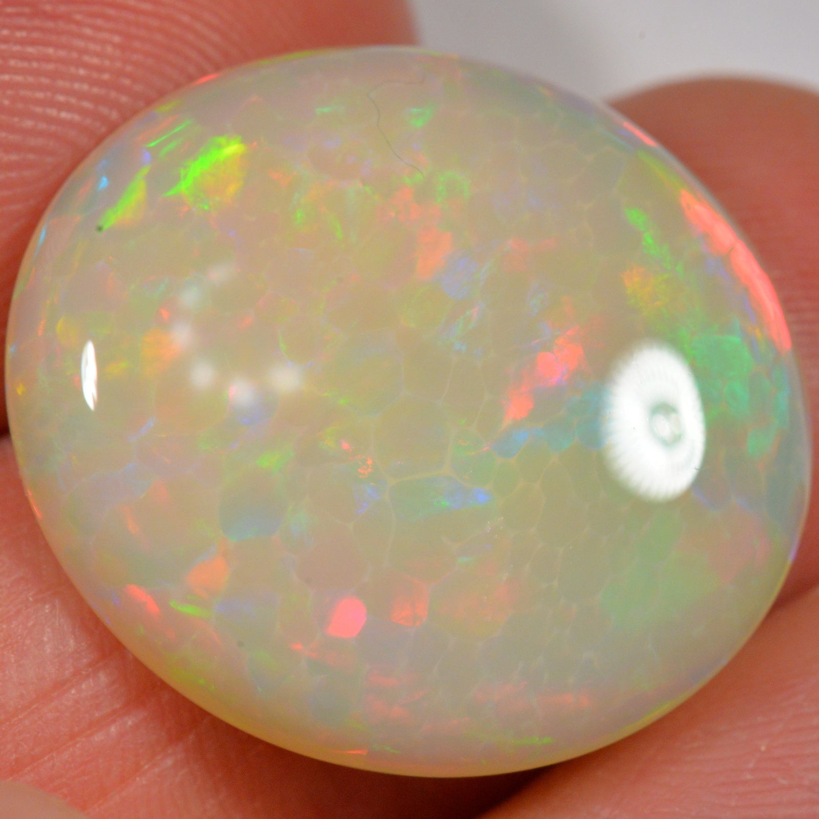 15 Carat Ethiopian Welo Opal — natural untreated Ethiopian Welo opal