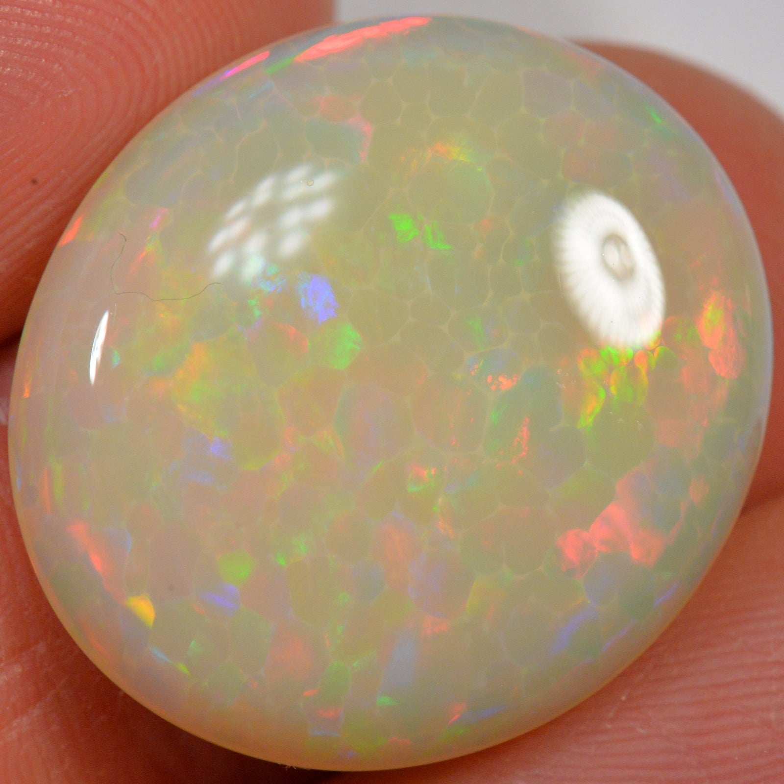 15 Carat Ethiopian Welo Opal — natural untreated Ethiopian Welo opal