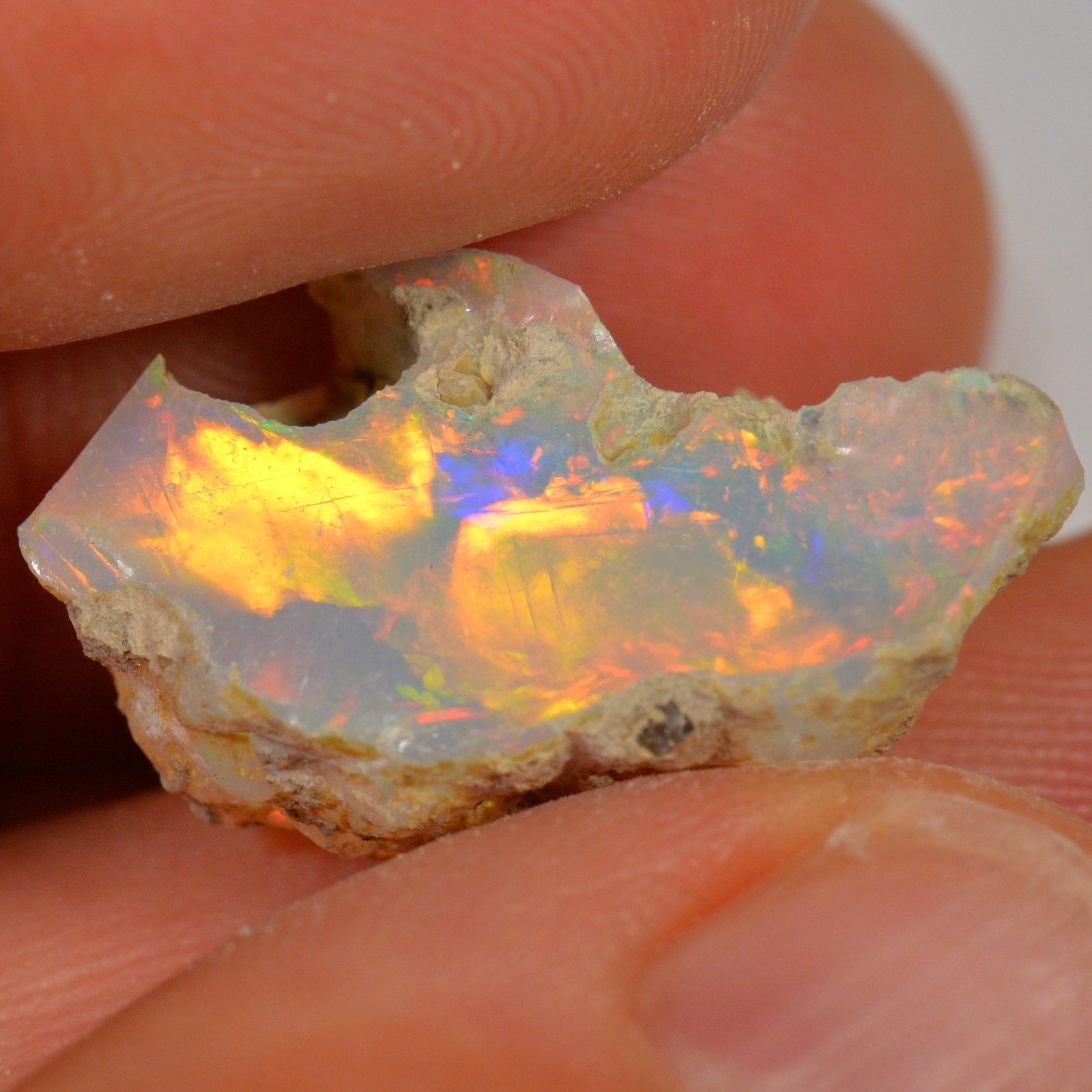 15 Karat - Roher Äthiopischer Welo Opal - DeinOpal