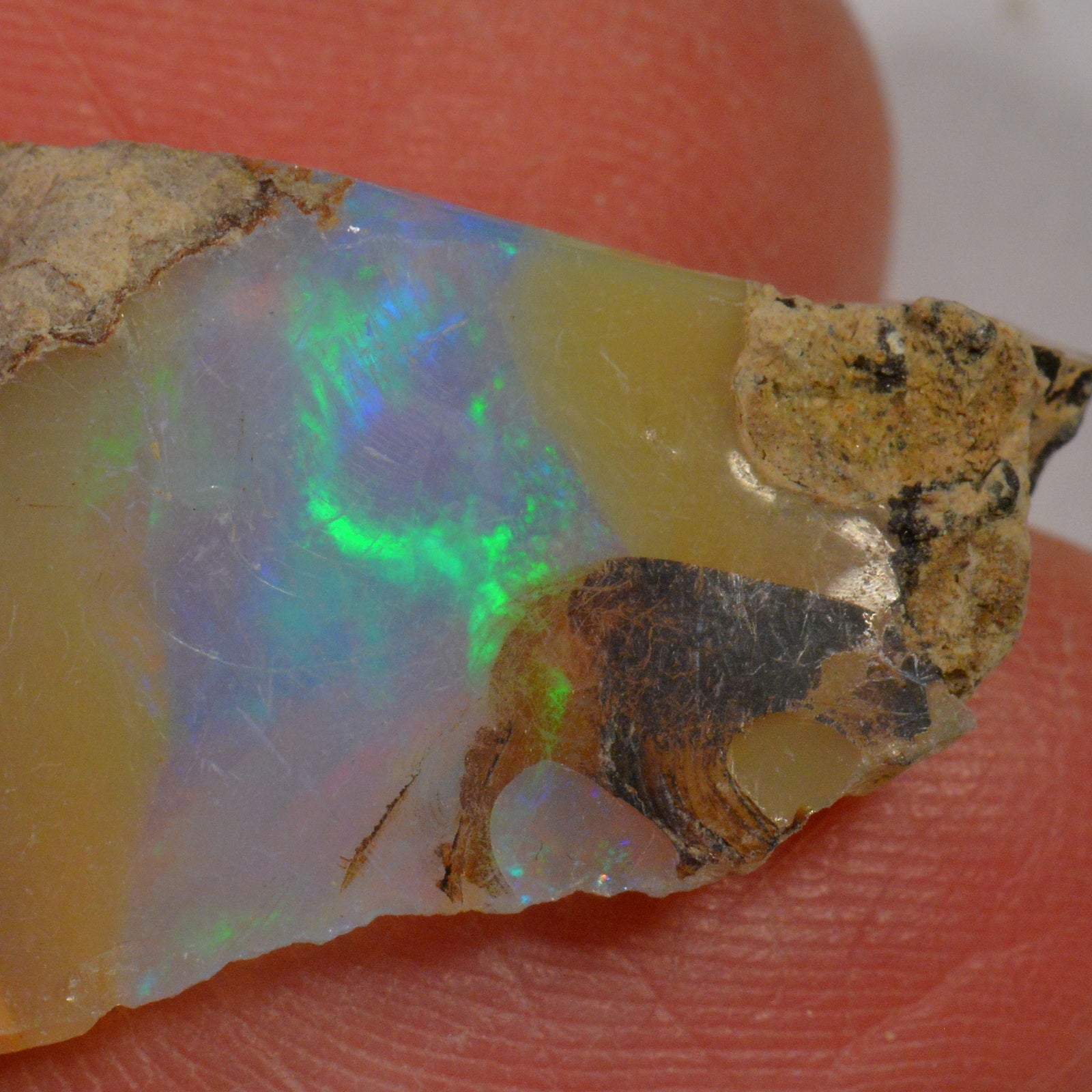 15.4 Karat - Roher Äthiopischer Welo Opal - DeinOpal