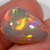 15.6 Karat - Brillanter Natürlicher Dunkler Äthiopischer Welo Opal - DeinOpal