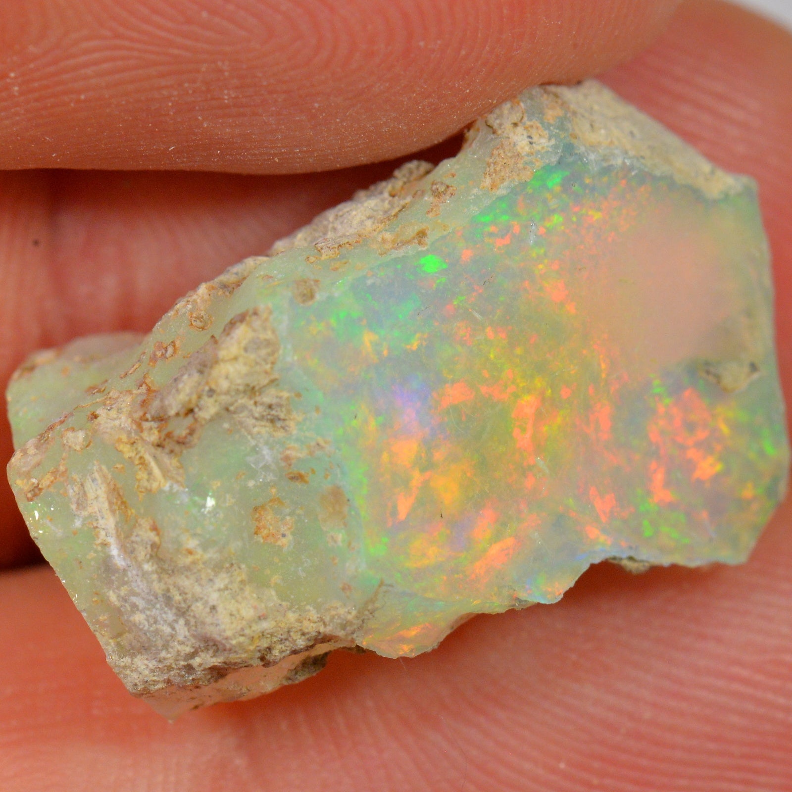 15.8 Karat - Roher Äthiopischer Welo Opal - DeinOpal