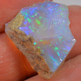 16 Carat Rough Ethiopian Welo Opal — natural untreated rough Ethiopian Welo opal
