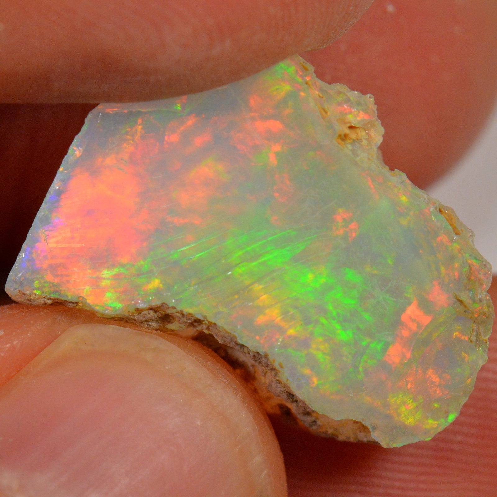 16.5 Carat - Rough Ethiopian Welo Opal — natural untreated rough Ethiopian Welo opal