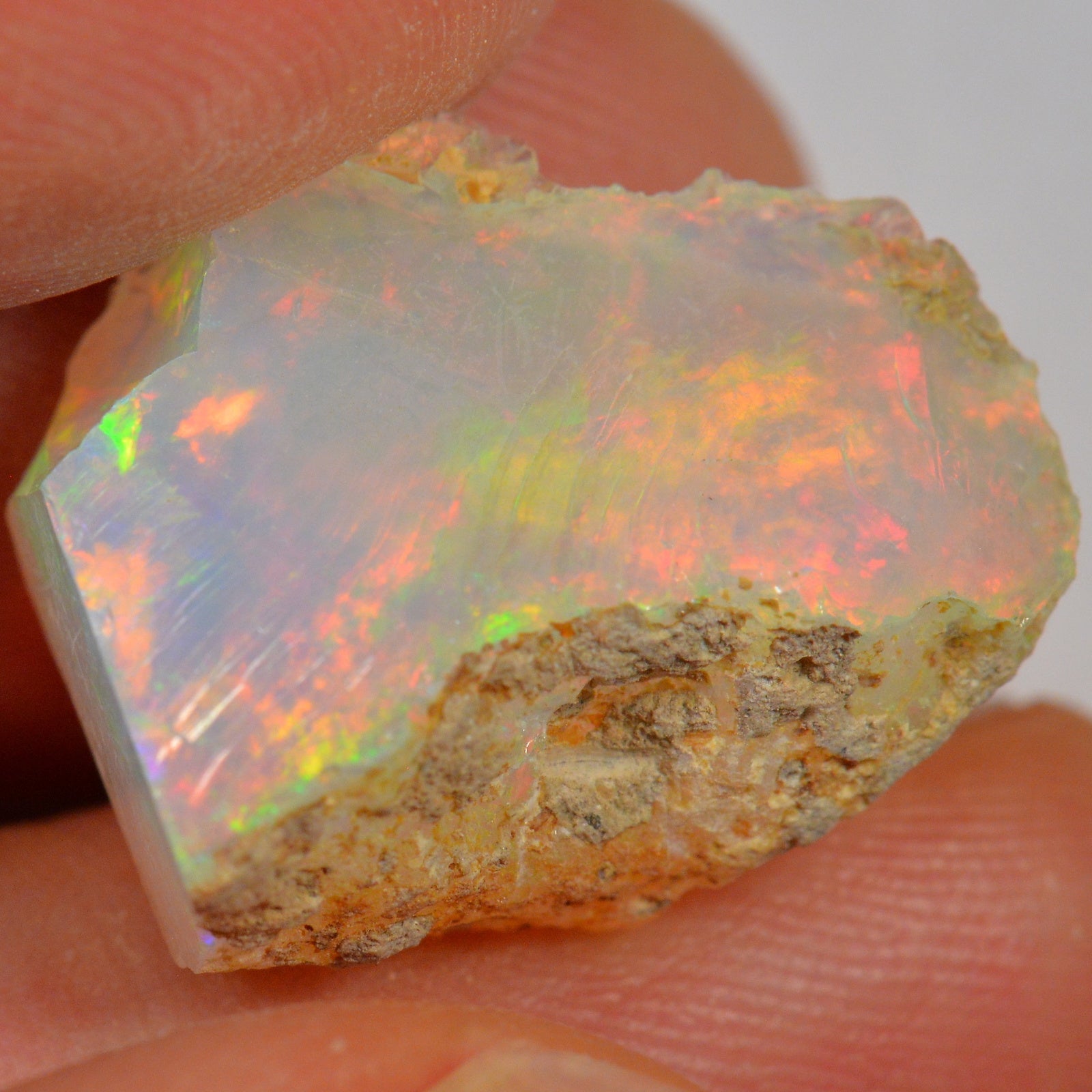 16.5 Carat - Rough Ethiopian Welo Opal — natural untreated rough Ethiopian Welo opal