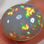 17.1 Carat Stunning Dark Ethiopian Welo Opal with Rainbow Colors — natural untreated Ethiopian Welo opal