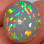 17.1 Carat Stunning Dark Ethiopian Welo Opal with Rainbow Colors — natural untreated Ethiopian Welo opal