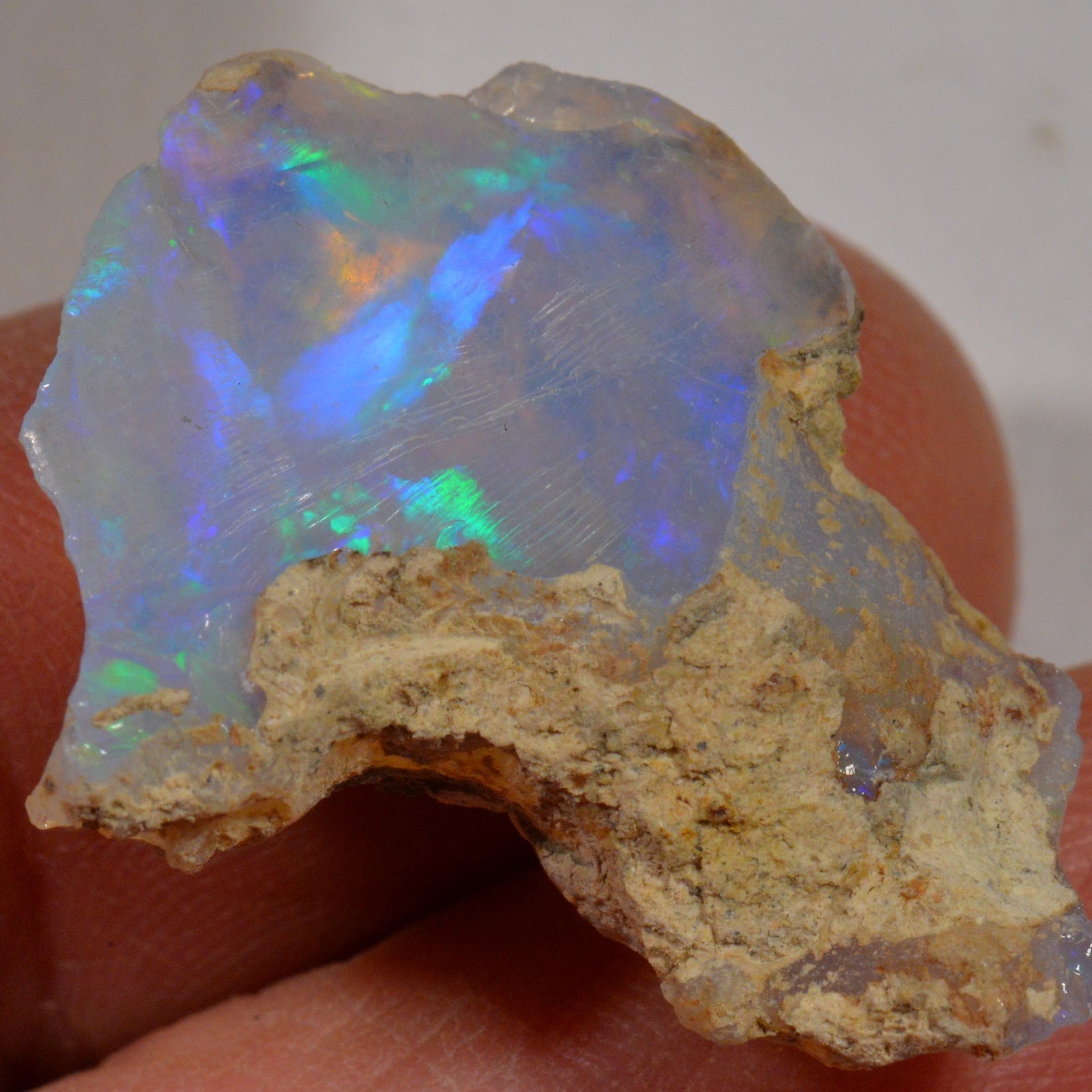 17.1 Karat - Roher Äthiopischer Welo Opal - DeinOpal