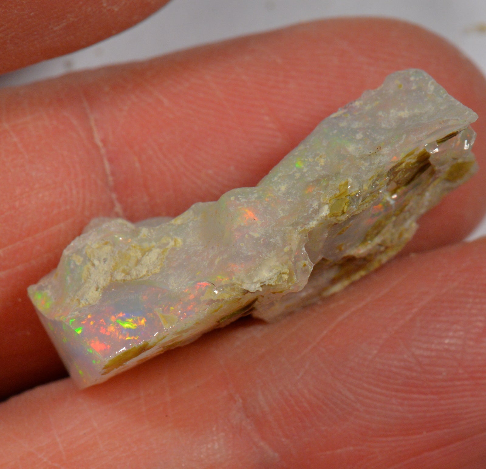 17.2 Karat - Roher Äthiopischer Welo Opal - DeinOpal