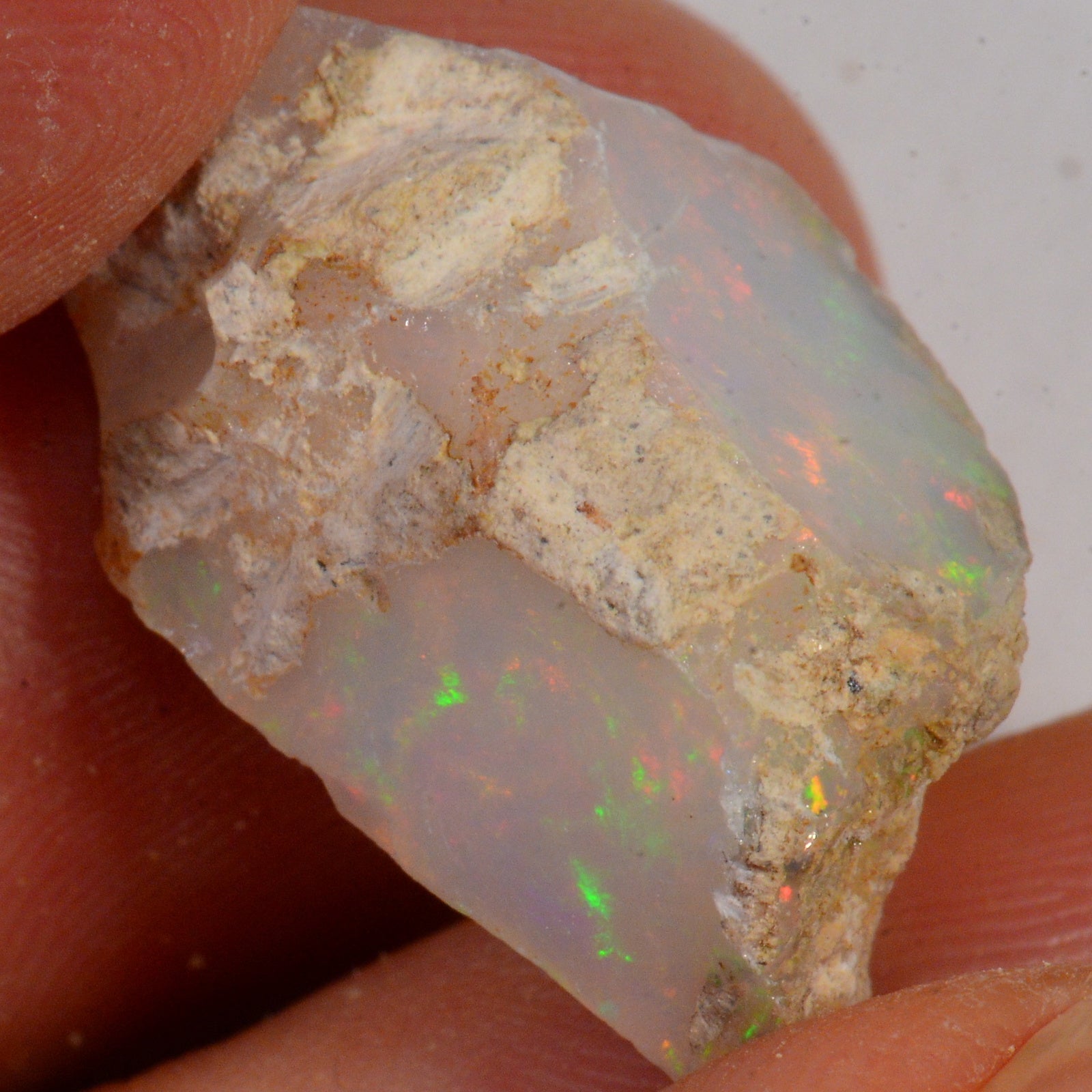 17,8 Karat - Roher Äthiopischer Welo Opal - DeinOpal