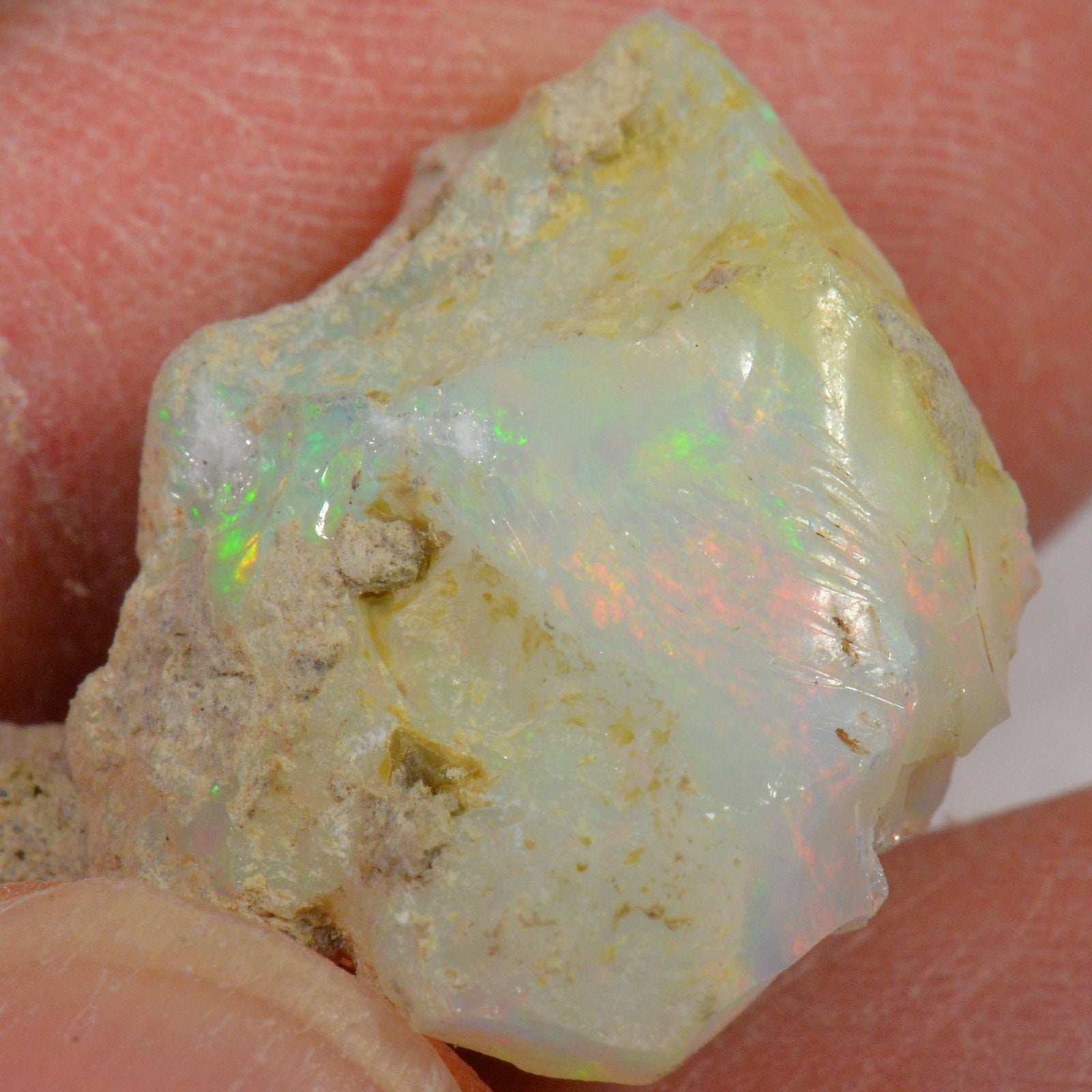 17.8 Karat - Roher Äthiopischer Welo Opal - DeinOpal