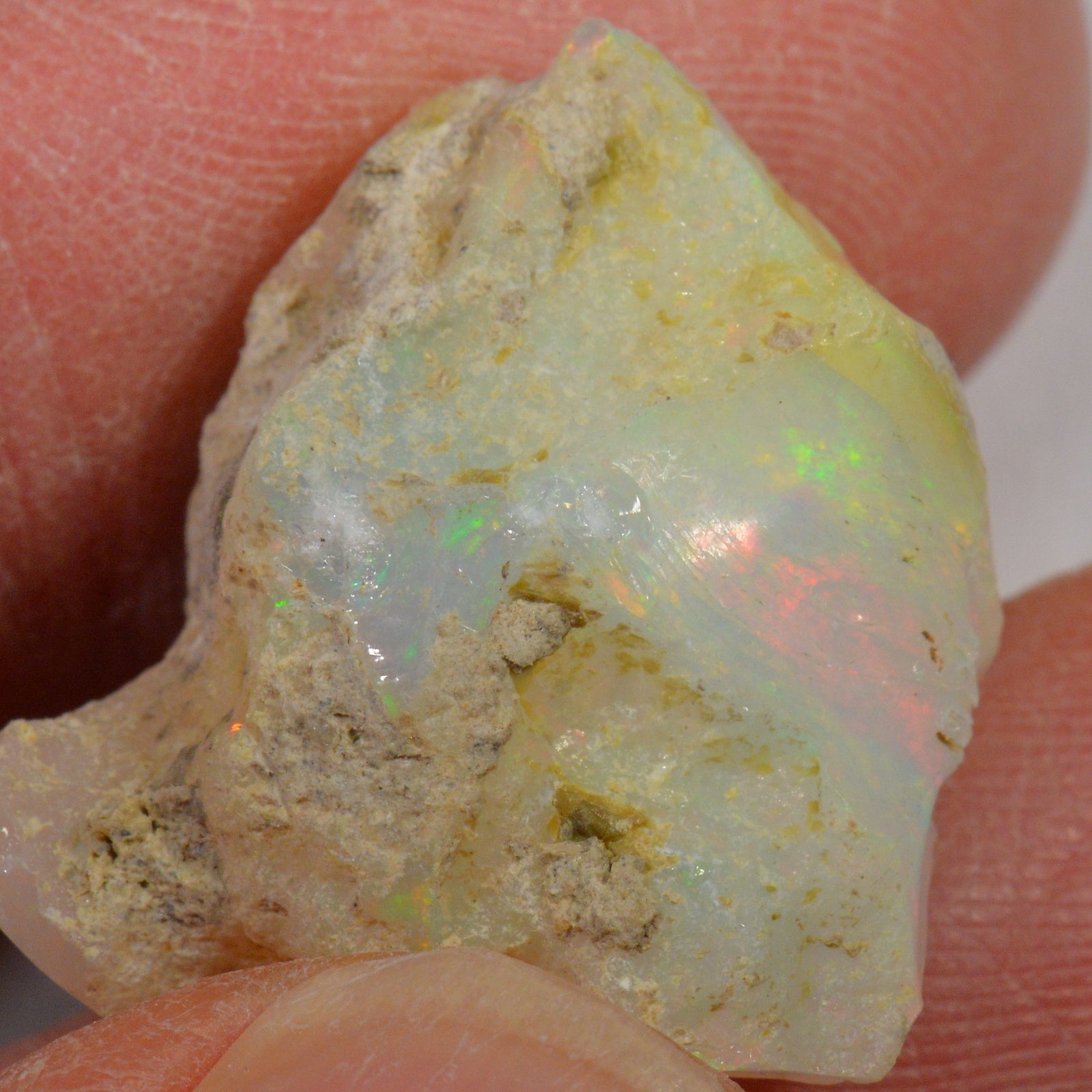 17.8 Karat - Roher Äthiopischer Welo Opal - DeinOpal