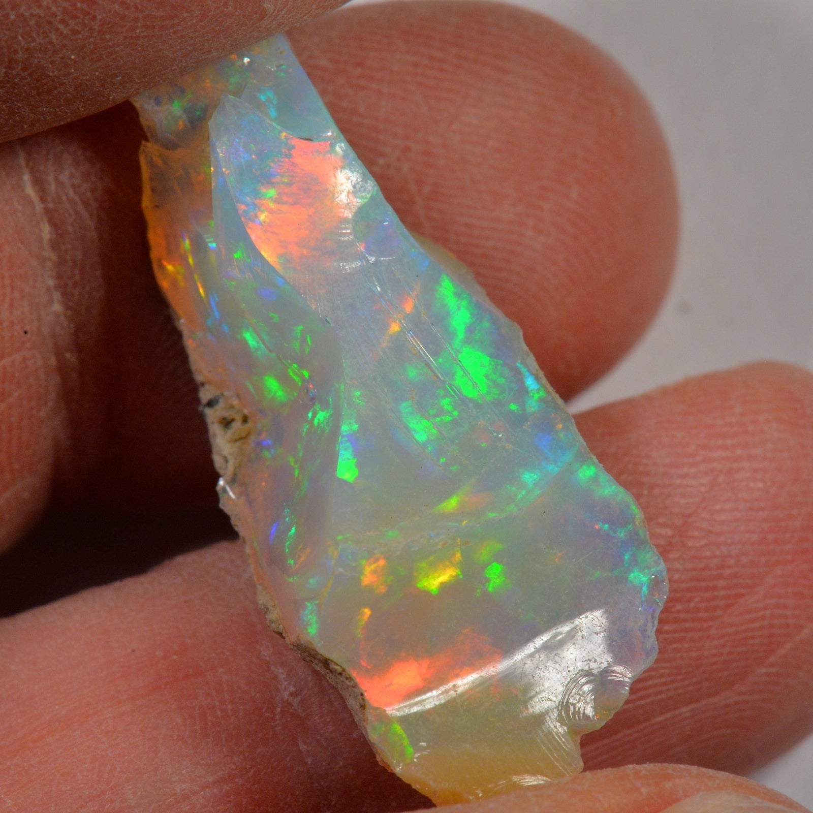 17.9 Karat - Roher Äthiopischer Welo Opal - DeinOpal