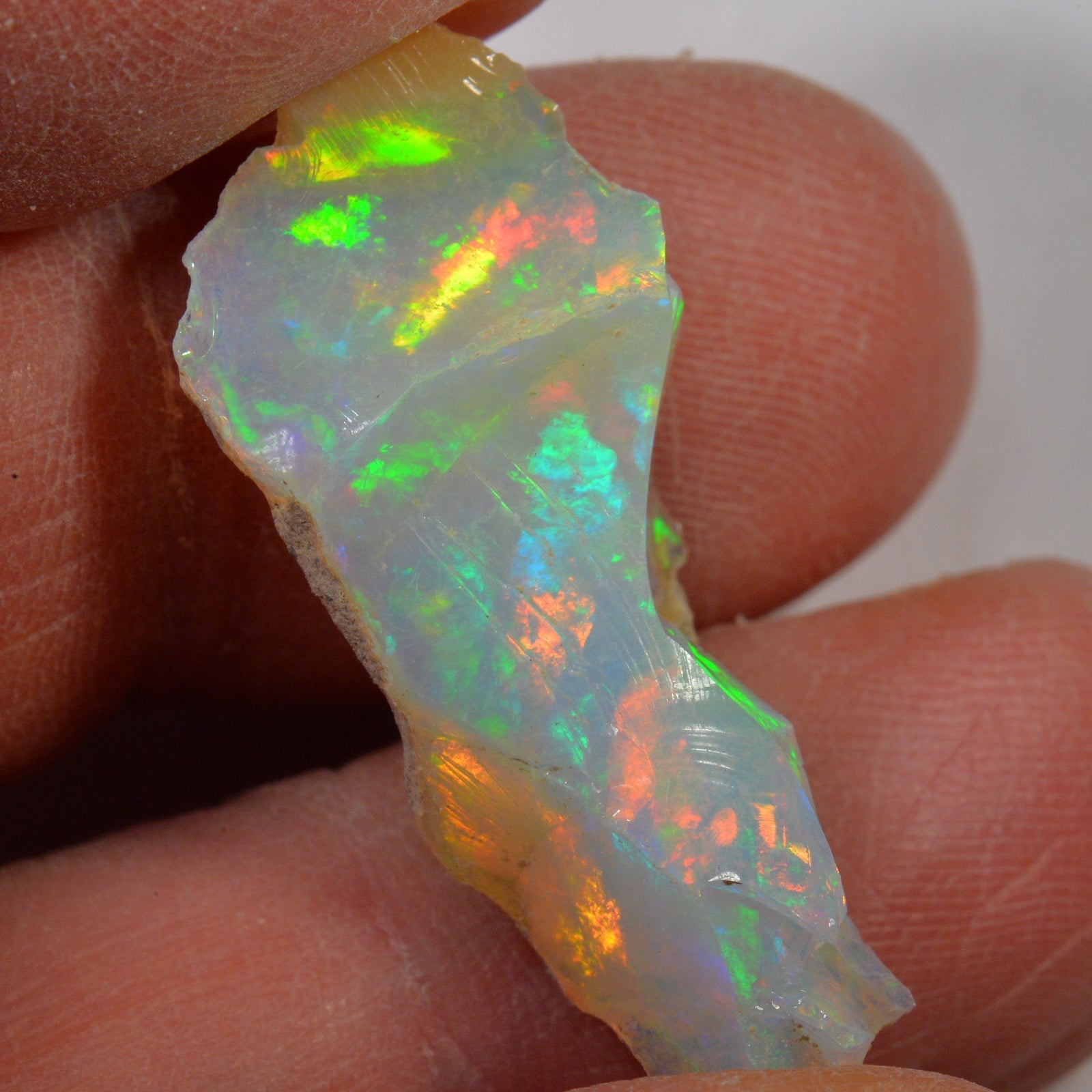 17.9 Karat - Roher Äthiopischer Welo Opal - DeinOpal