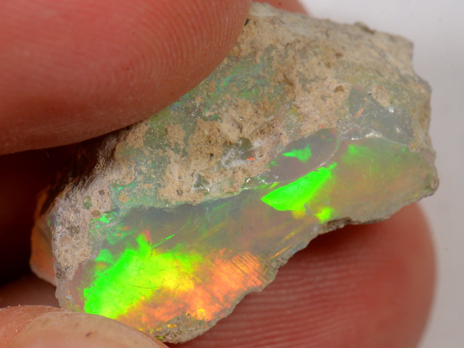 18 Karat - Roher Äthiopischer Welo Opal - DeinOpal