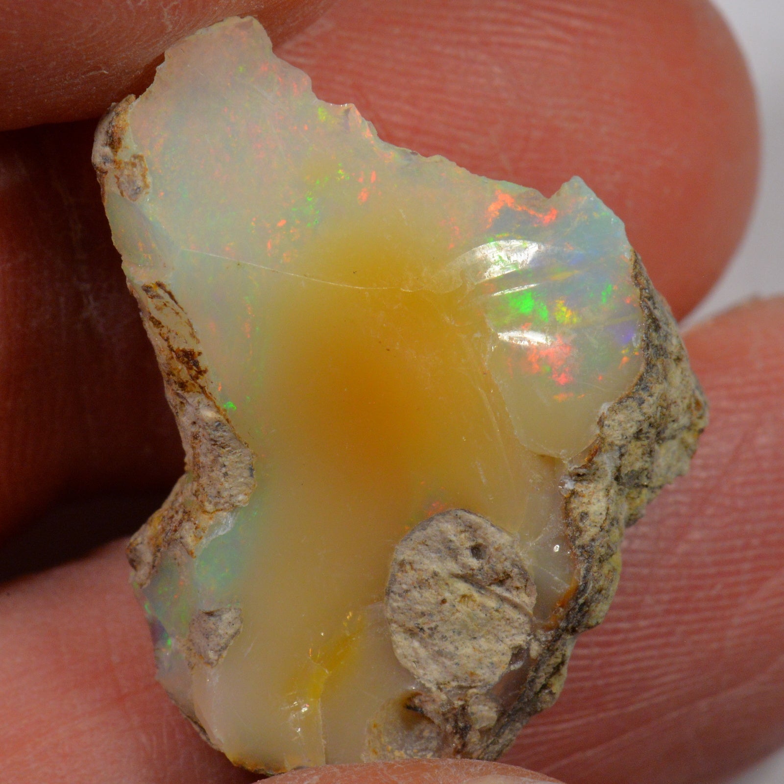 18.1 Karat - Roher Äthiopischer Welo Opal - DeinOpal