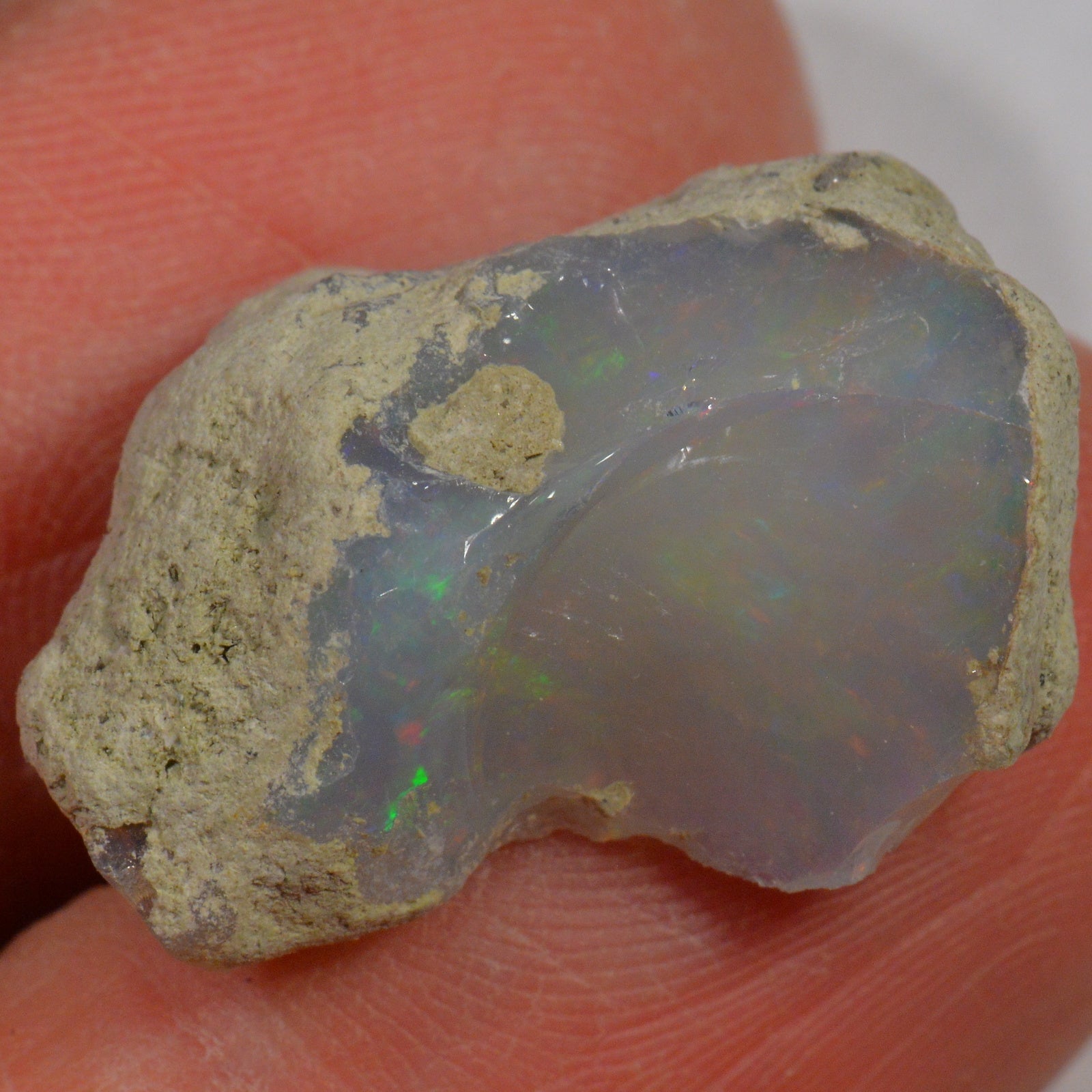 18.2 Karat - Roher Äthiopischer Welo Opal - DeinOpal