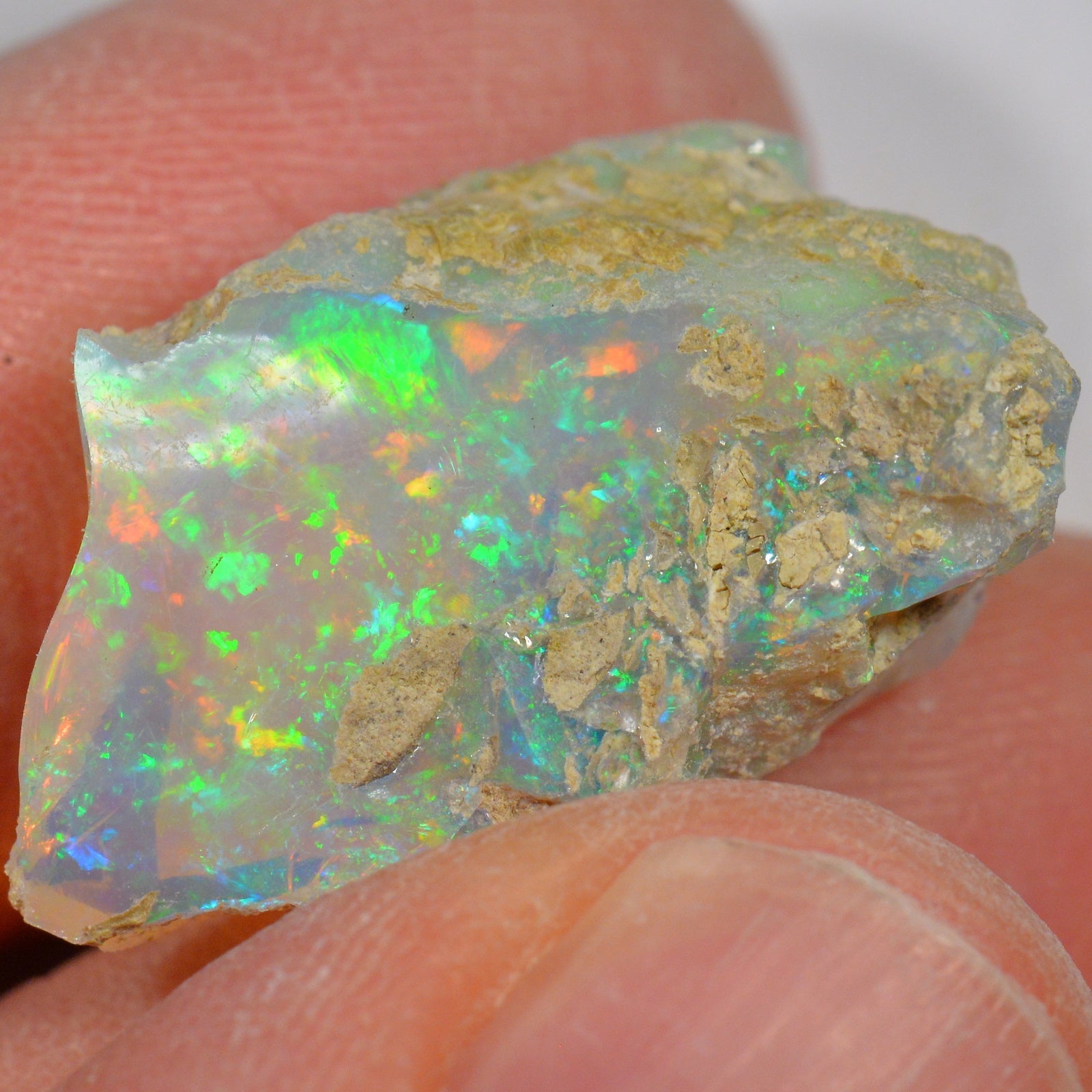 18.3 Karat - Roher Äthiopischer Welo Opal - DeinOpal