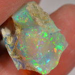 18.3 Carat Rough Ethiopian Welo Opal — natural untreated rough Ethiopian Welo opal