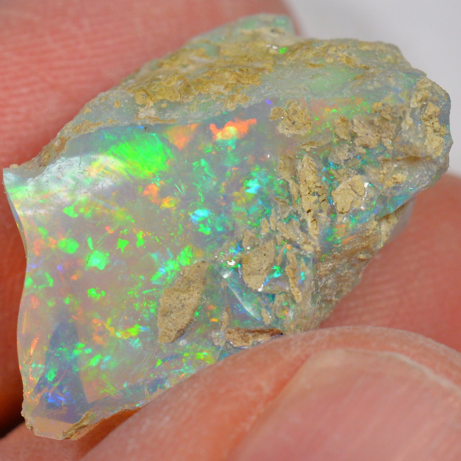 18.3 Karat - Roher Äthiopischer Welo Opal - DeinOpal